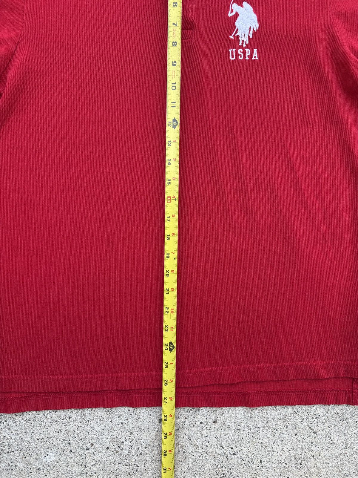 Polo Ralph Lauren Vintage US Polo Assn. Red Chief Keef Style Polo Tee Size L Size US L / EU 52-54 / 3 - 6 Thumbnail