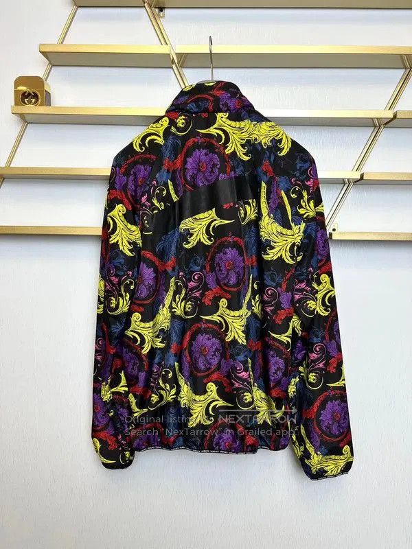 Versace Versace Multi-Color Long Sleeve Jacket . Size US S / EU 44-46 / 1 - 5 Thumbnail