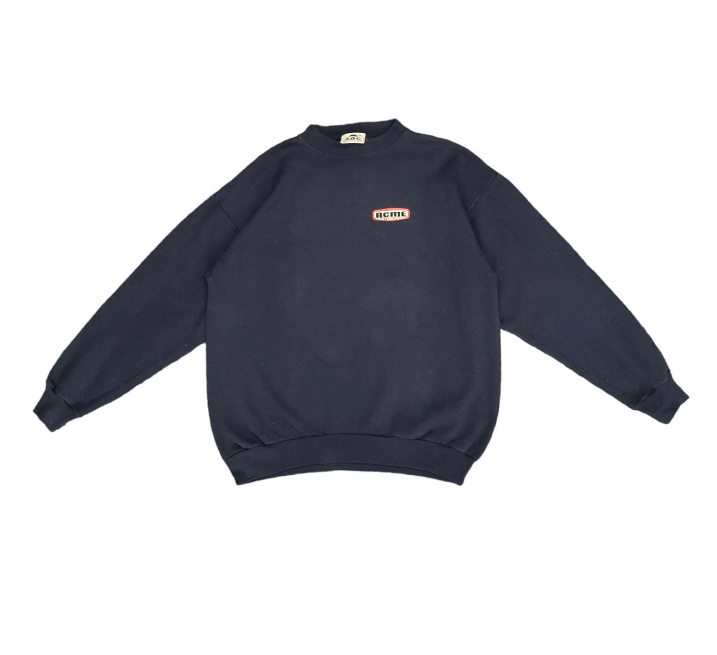 Santa Cruz Skateboards Vintage 1990s Acme Skateboards Logo Sweatshirt Size US XL / EU 56 / 4 - 1 Thumbnail