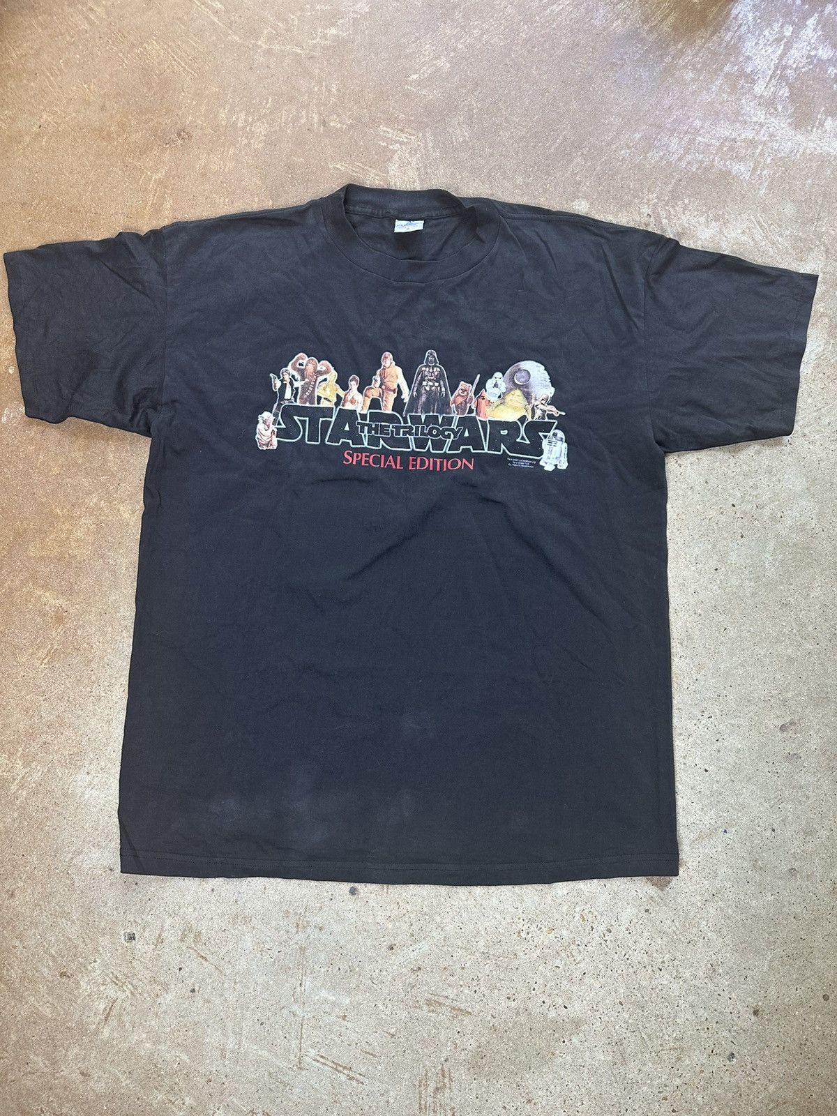 Star Wars × Vintage Rare Vintage 1997 Star Wars Trilogy Celebration Tee Size US XL / EU 56 / 4 - 1 Thumbnail