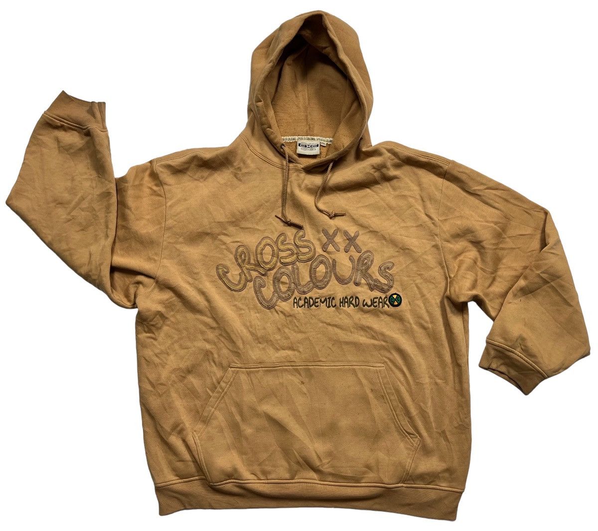 Cross Colours × Rap Tees × Vintage Vintage 00s Y2K Cross Colours Hoodie Hip Hop XXXL Size US XXL / EU 58 / 5 - 1 Thumbnail