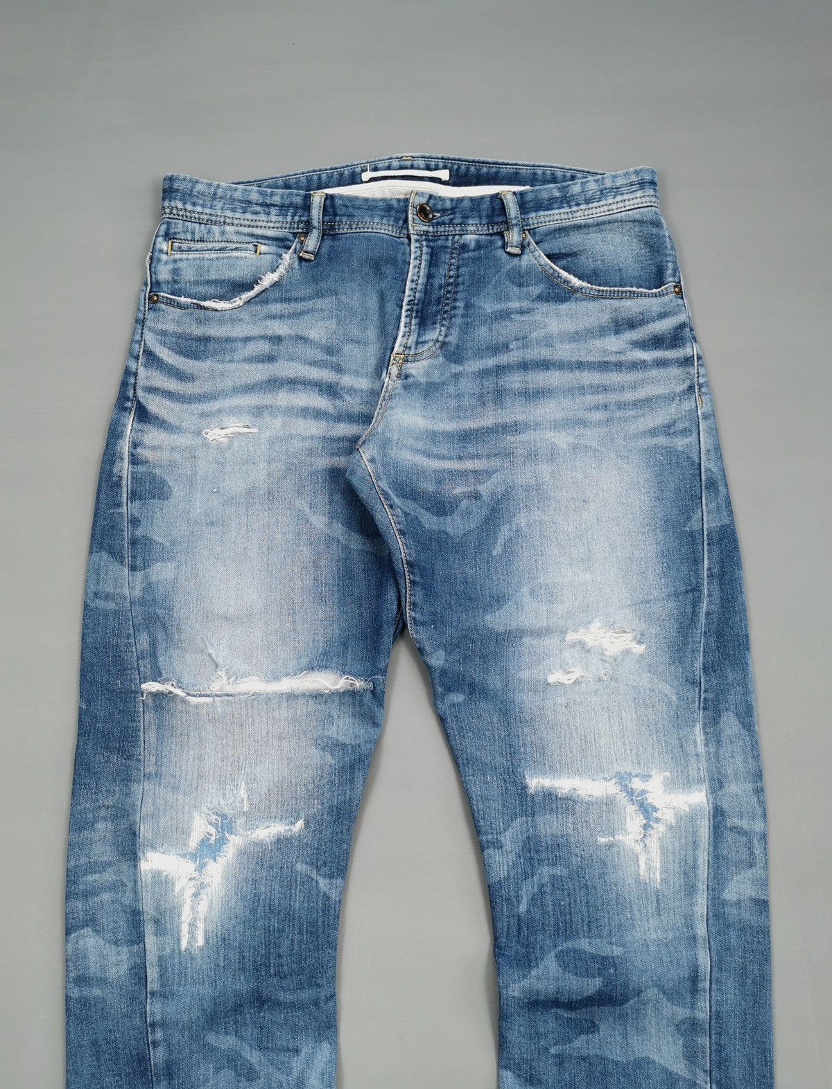 Japanese Brand 241Co Japan Camo Jogger Jean Size US 34 / EU 50 - 5 Thumbnail
