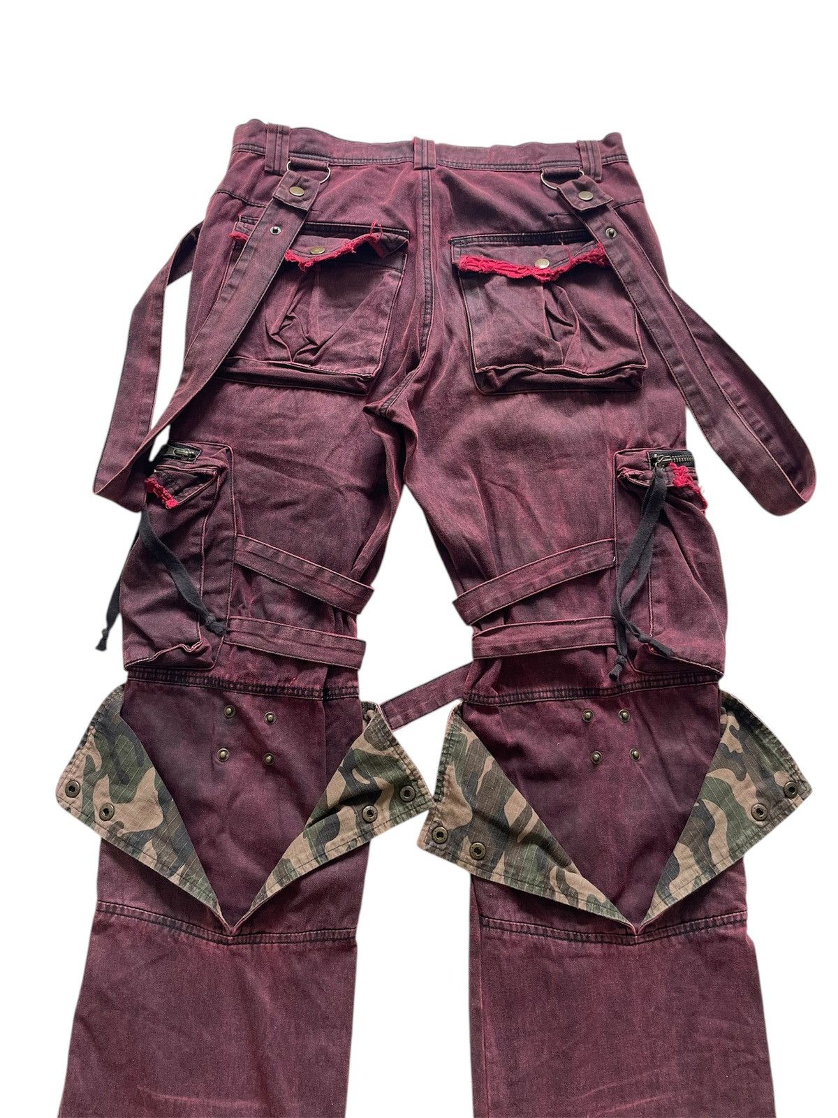 Japanese Brand Vintage Japanese Brand Parachute Bondage Cargo Pant Size US 32 / EU 48 - 7 Thumbnail