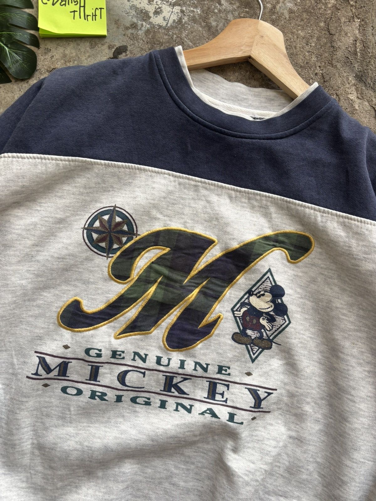Disney × Mickey Mouse × Vintage Vintage Mickey Mouse Sweatshirt Size US L / EU 52-54 / 3 - 3 Thumbnail