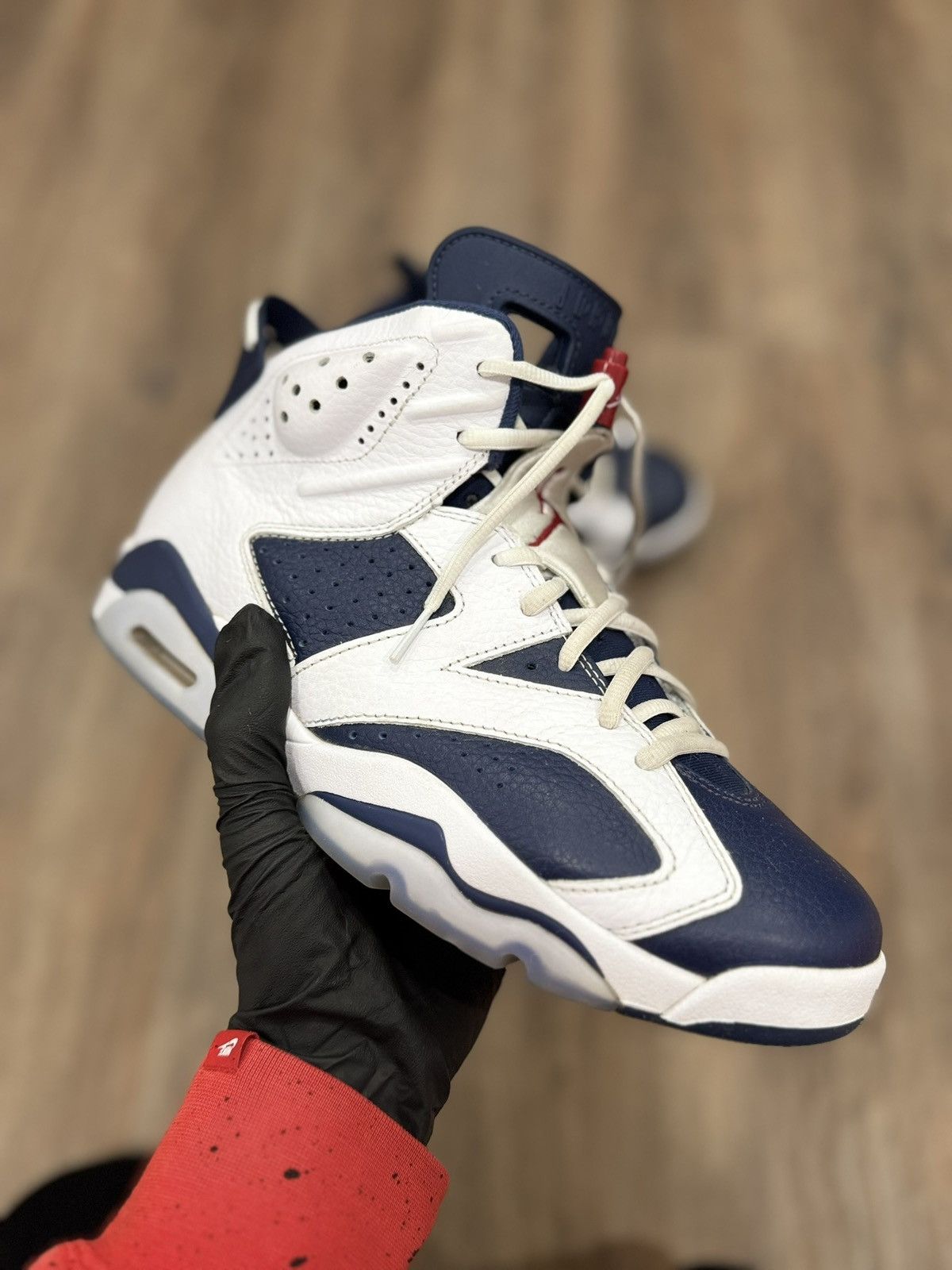 Jordan Brand Air Jordan 6 Retro Olympic (2024) Size US 9.5 / EU 42-43 - 3 Thumbnail