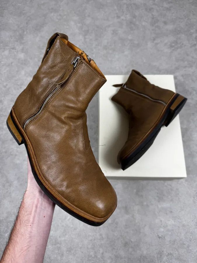 Our Legacy Our Legacy Daimyo Camel Leather Boots Size US 9 / EU 42 - 1 Thumbnail