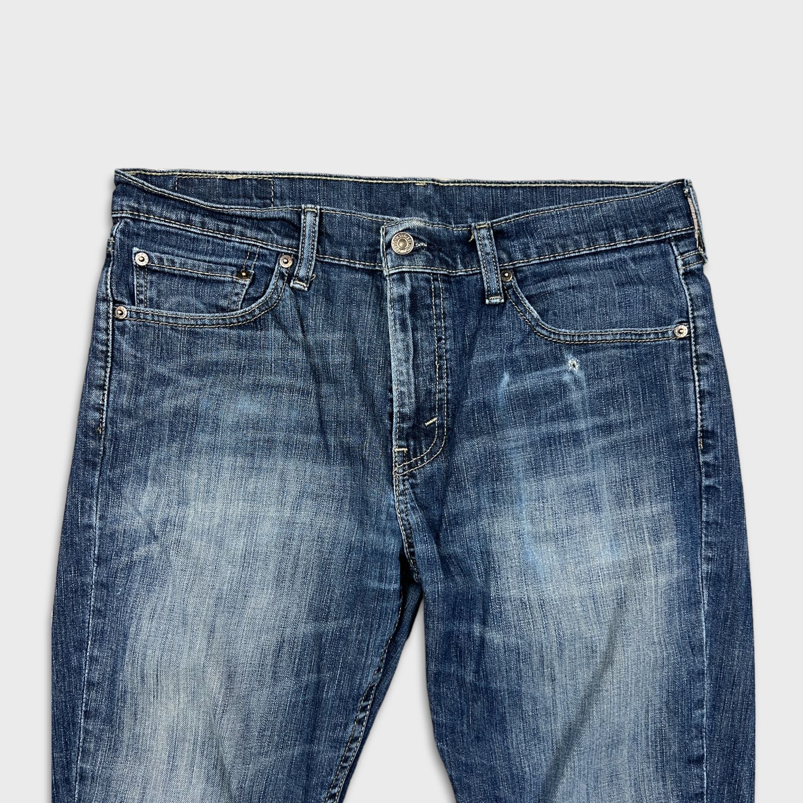 Levi's × Vintage Levi's 511 Jeans 33x32 Slim Medium Wash American Denim Pants Size US 33 - 3 Thumbnail
