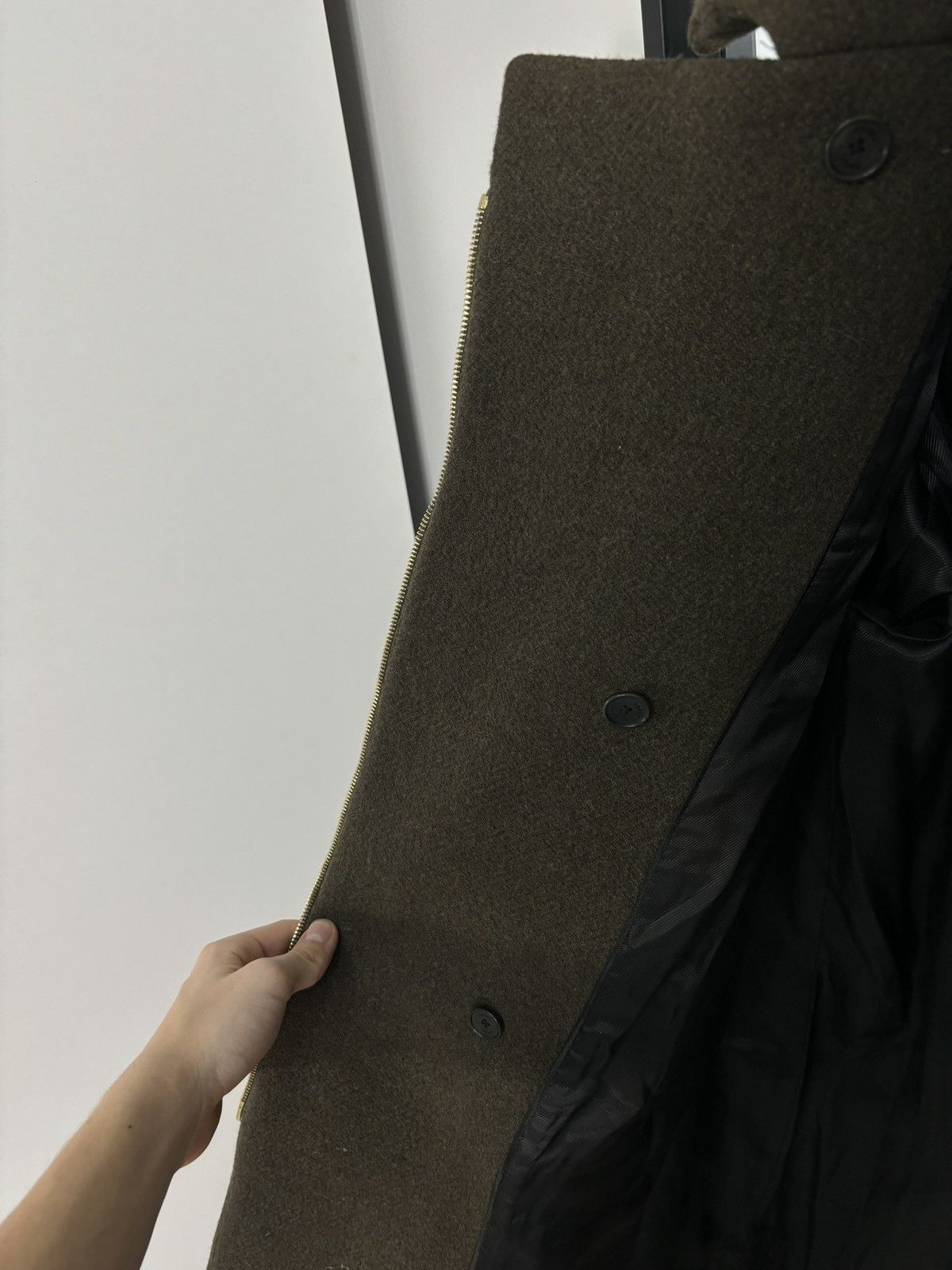Designer × Japanese Brand Luxury Designer Gerard Darel Heavy Wool Coat Old Money Size US L / EU 52-54 / 3 - 11 Thumbnail