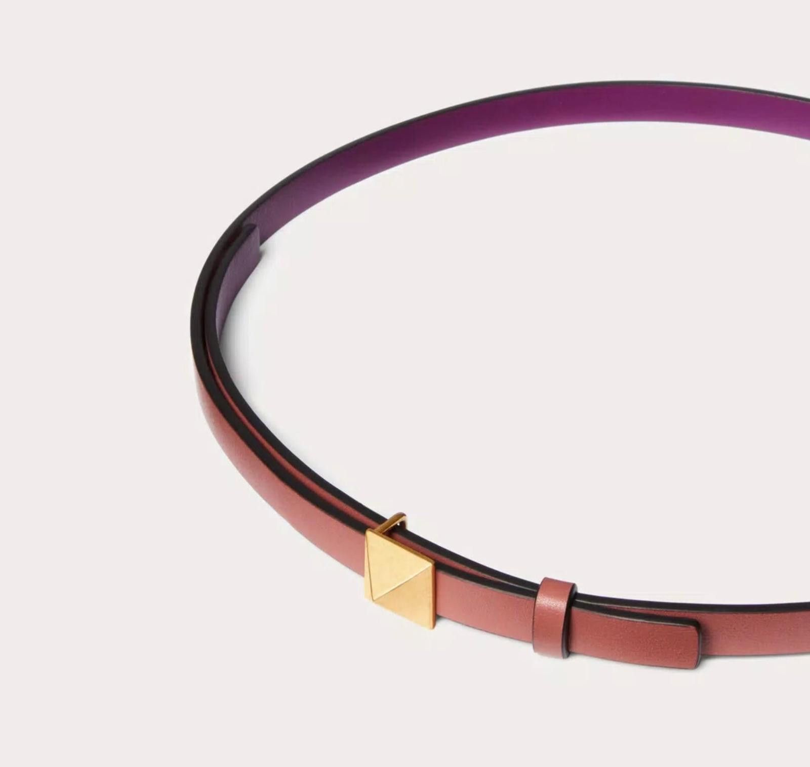 Valentino Valentino Reversible One Stud Belt Size 75 Size ONE SIZE - 4 Thumbnail
