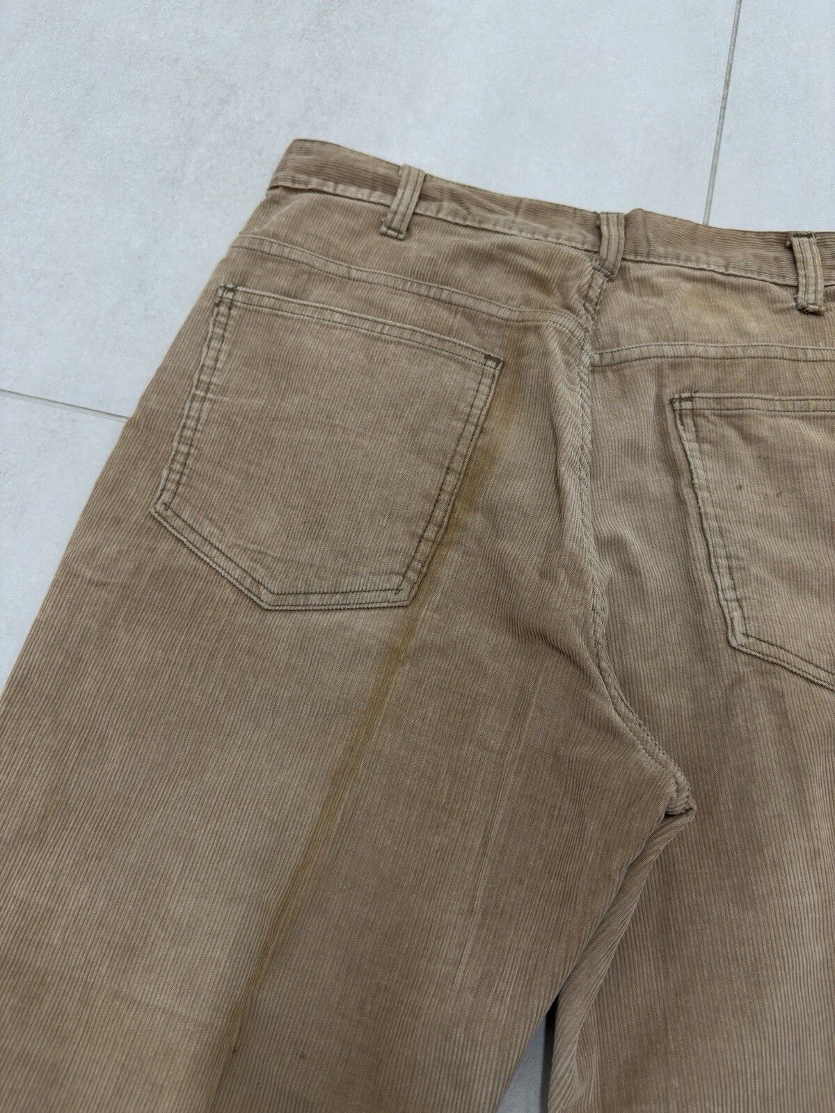 Levi's Vintage 1980s Levi's Corduroy Pants Men Brown 517 Talon Zip Size US 32 / EU 48 - 14 Thumbnail