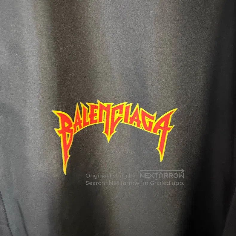 Balenciaga Balenciaga Lightning Alphabet Logo Pattern Printed Hooded Size US S / EU 44-46 / 1 - 5 Thumbnail