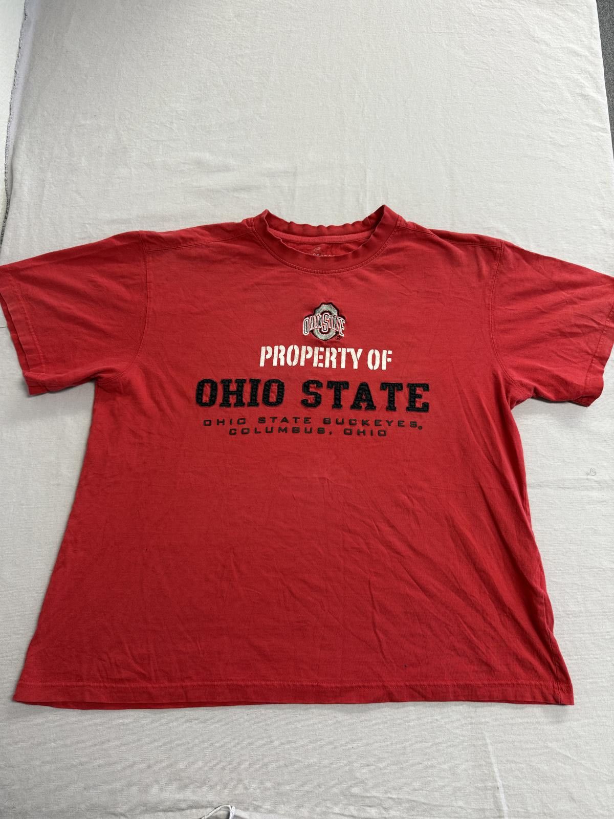 Designer Y2K T-shirt Ohio State Property of Buckeyes Tee - M Size US M / EU 48-50 / 2 - 1 Thumbnail