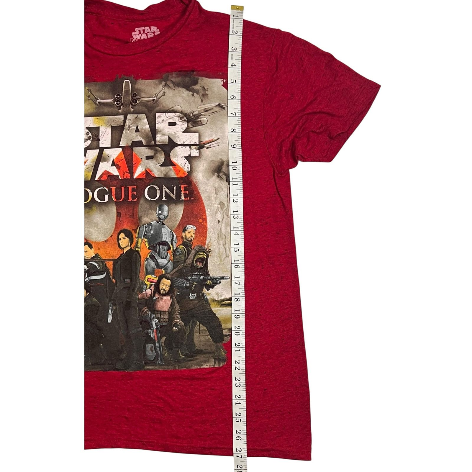 Star Wars Star Wars Rogue One Red T-Shirt Size Small Rebel Crew Andor Size US S / EU 44-46 / 1 - 9 Thumbnail