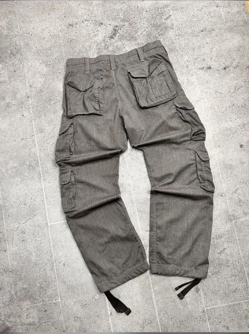 14th Addiction × Japanese Brand × Le Grande Bleu (L.G.B.) Junya Watanabe Style G Star Raw Cargo Pants Bondage GOA Size US 34 / EU 50 - 14 Thumbnail