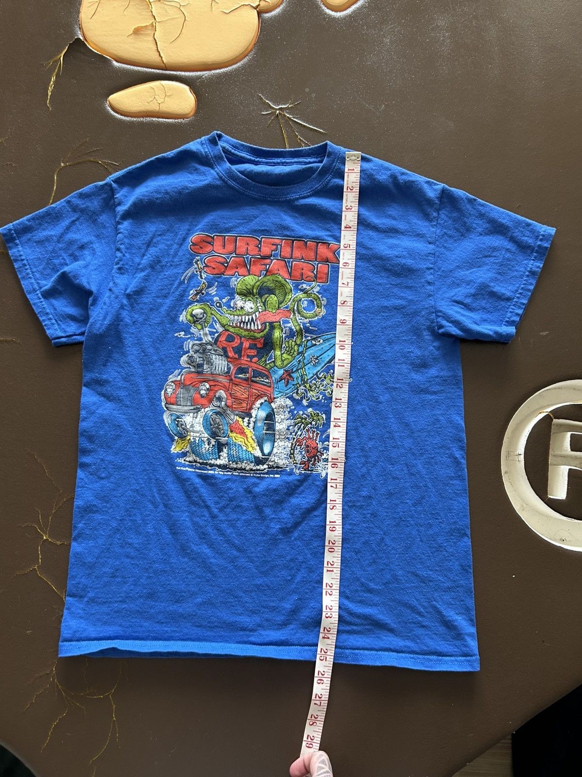 Vintage Vintage Rat Fink 2003 Surfink Safari Car Tee Blue Size US M / EU 48-50 / 2 - 5 Thumbnail