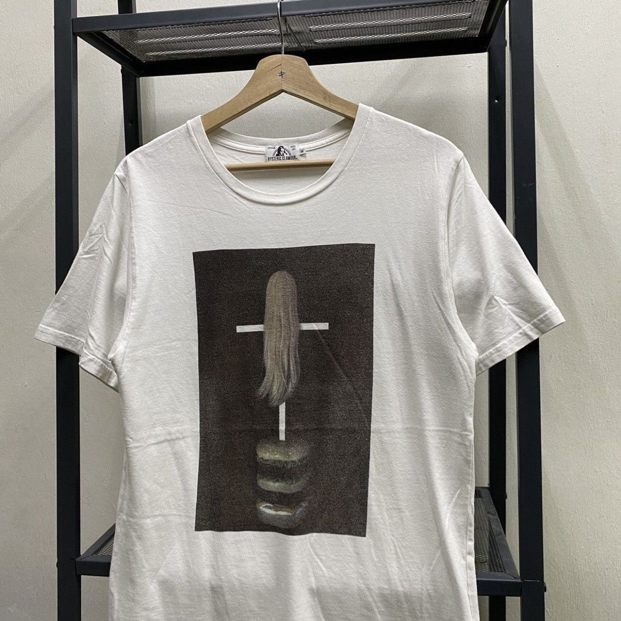 Hysteric Glamour Hysteric Glamour "Why You" Shigekazu Onuma Photo Graphic Tee Size US M / EU 48-50 / 2 - 3 Thumbnail