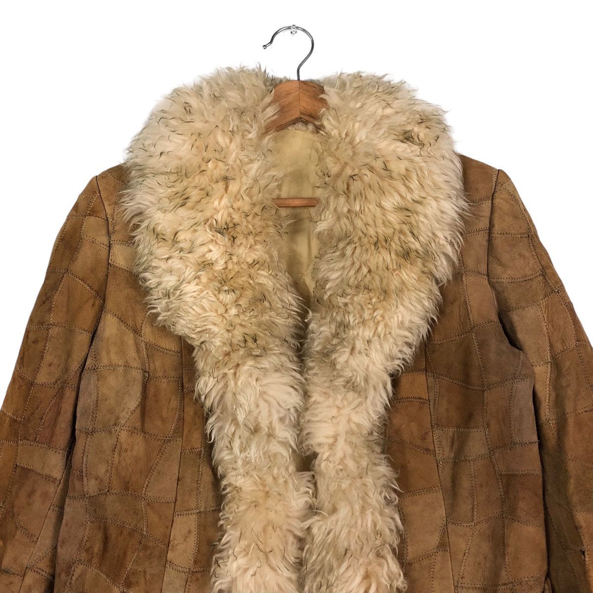 Japanese Brand 🔥Vintage Mink Fur Blanket Shearling Leather Jacket Kapital Size US M / EU 48-50 / 2 - 3 Thumbnail