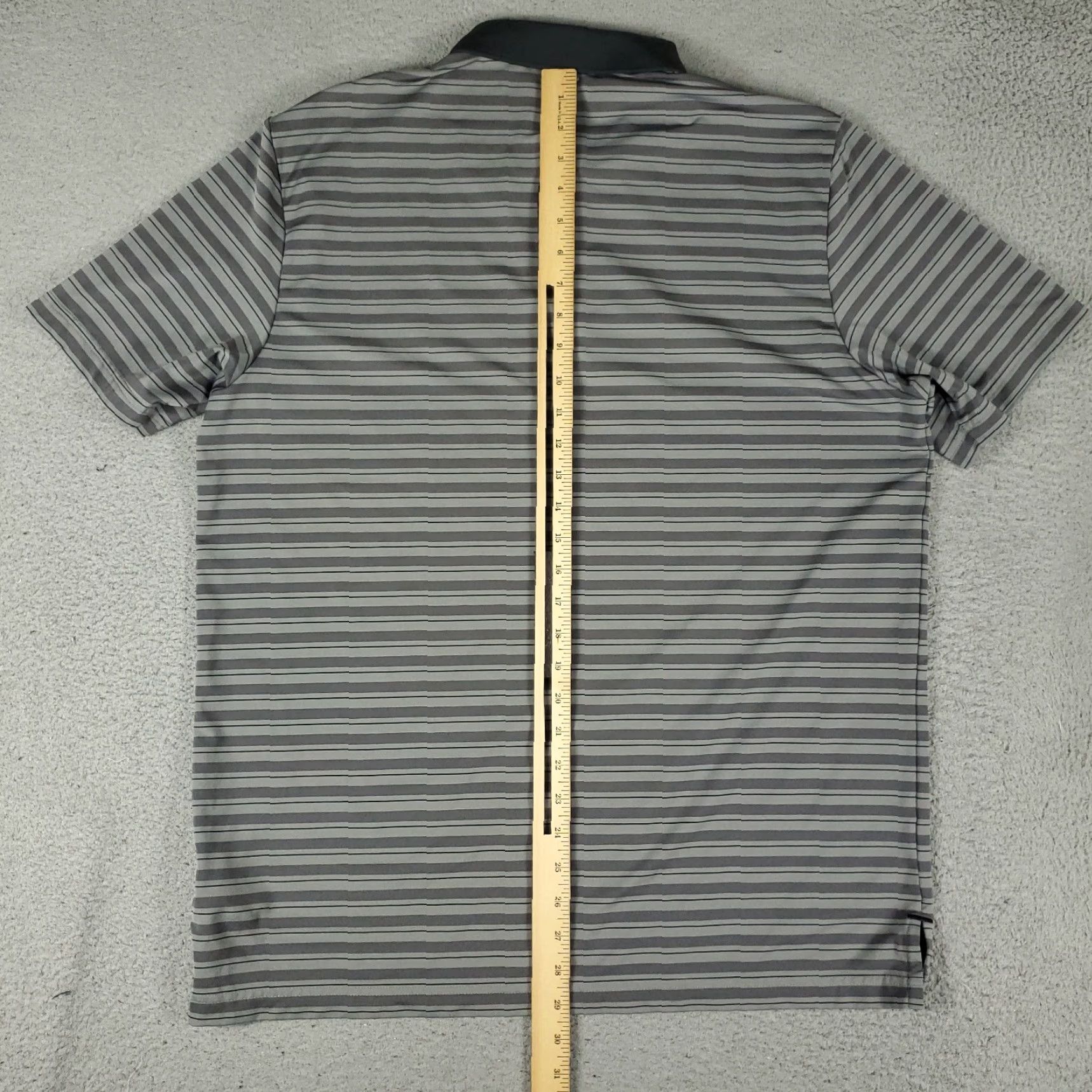 Adidas Adidas Polo Shirt Mens L Gray Striped Golf Casual Short Sleeve Polo Shirt Mens L Gray Striped Golf Casual Short Sleeve Size US L / EU 52-54 / 3 - 5 Thumbnail