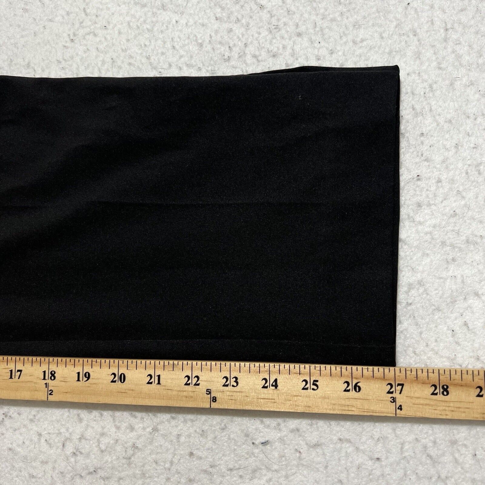 Worthington Worthington 14 (36x27) Flat Front Black Dress Pants Trousers Size 36" / US 14 / IT 50 - 11 Thumbnail