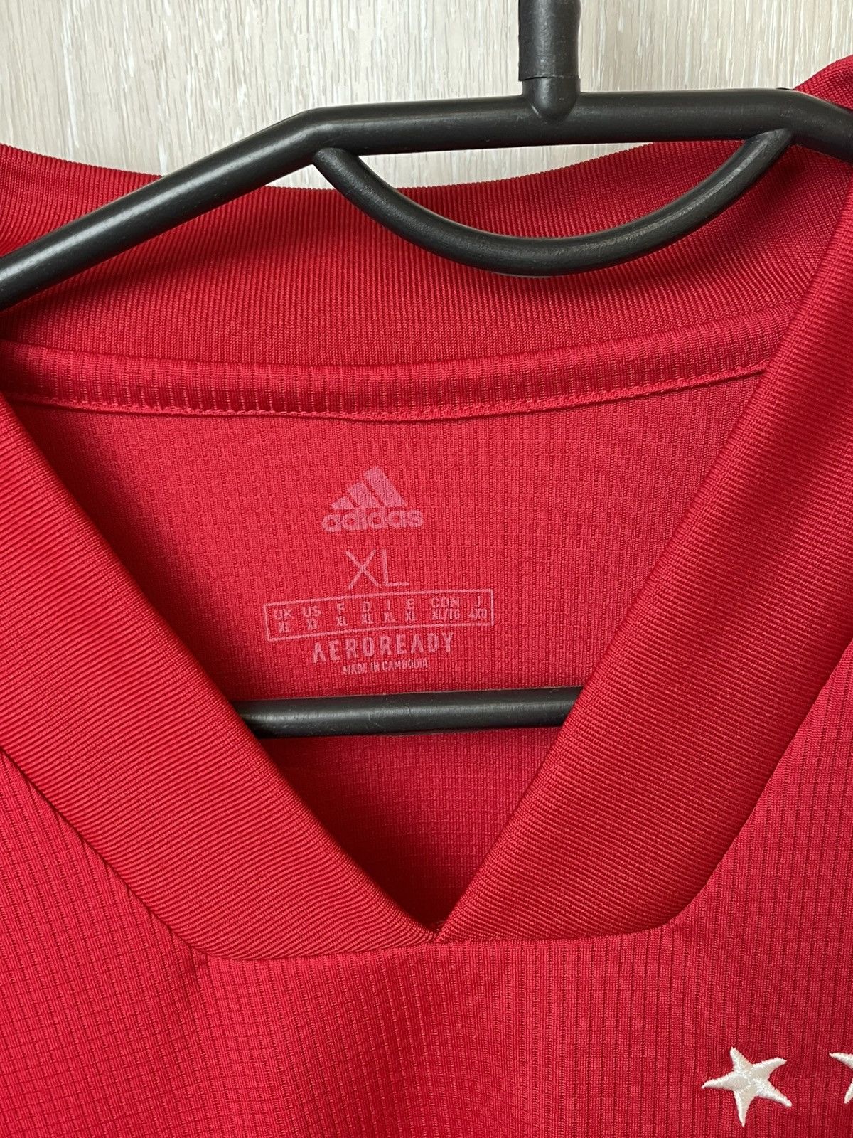 Adidas AJAX AMSTERDAM 2019 2020 HOME FOOTBALL SHIRT SOCCER JERSEY Size US XL / EU 56 / 4 - 8 Thumbnail