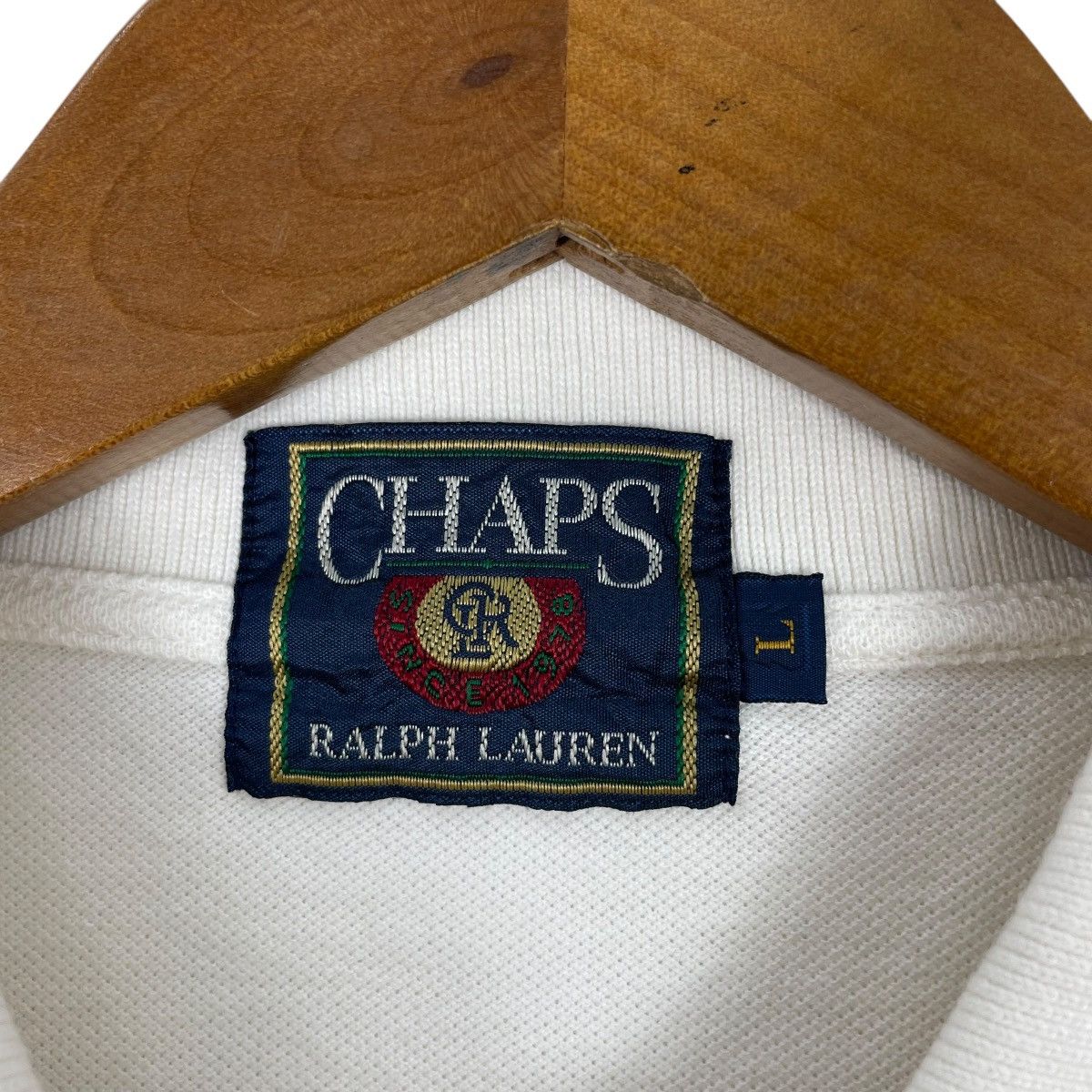 Chaps × Ralph Lauren Vintage Chaps Ralph Lauren Polo Tee Shirt Size US L / EU 52-54 / 3 - 7 Thumbnail