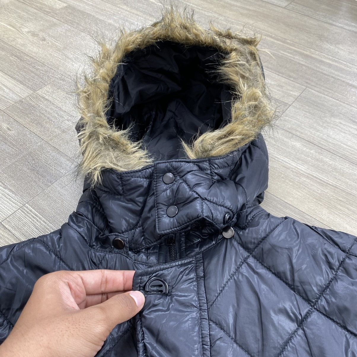 PPFM 2000s PPFM Fur Lgb Ifsixwasnine Kmrii Goa Puffer Down Jacket Size US L / EU 52-54 / 3 - 6 Thumbnail