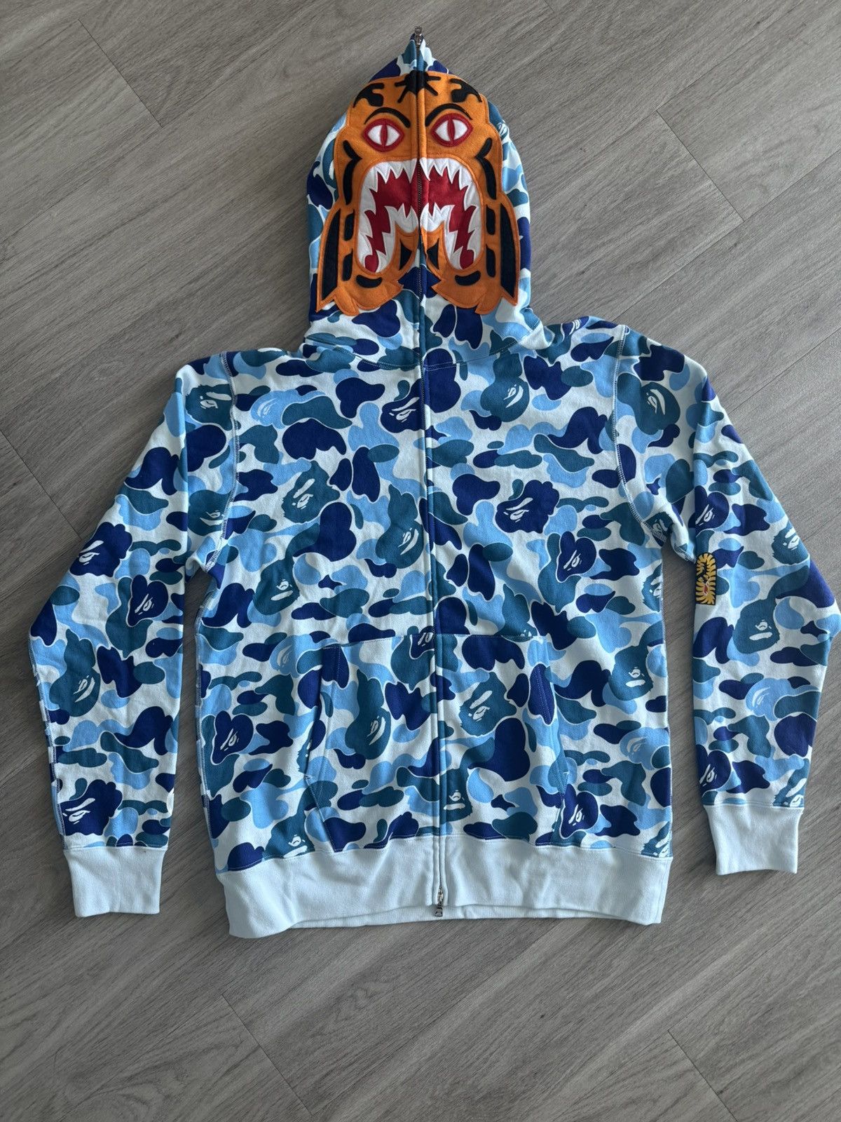 Bape Bape ABC Camo Tiger full zip Size US XL / EU 56 / 4 - 1 Thumbnail