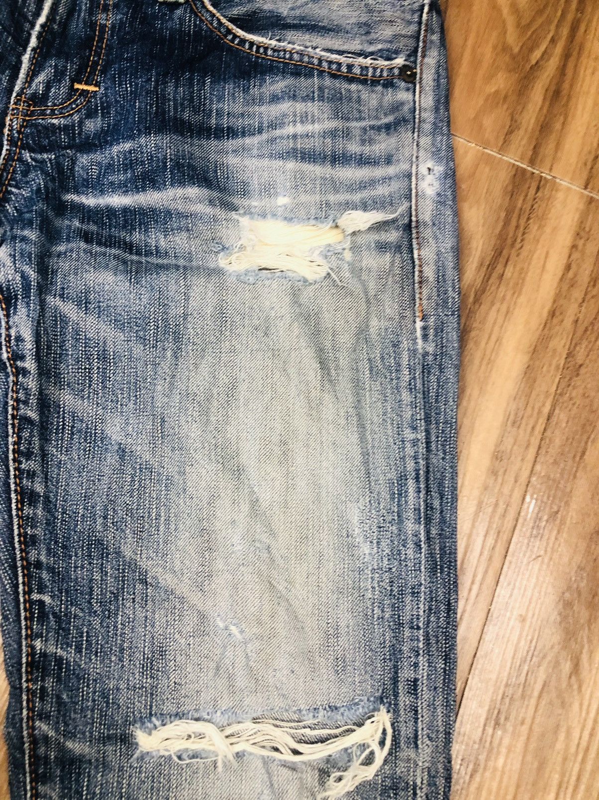 Edwin Edwin Distressed Jeans (21) Size US 32 / EU 48 - 12 Thumbnail