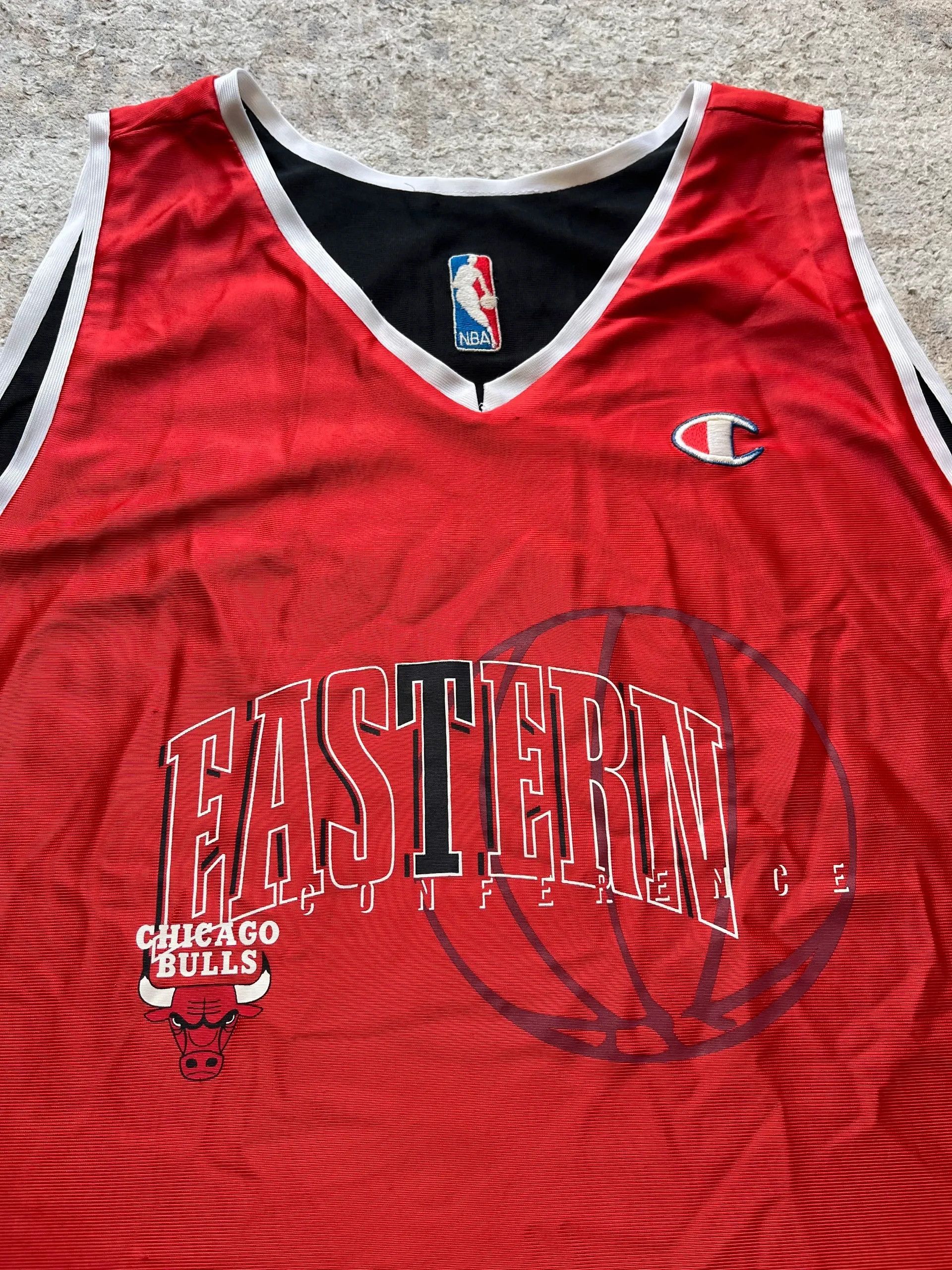 Champion Champion x Chicago Bulls Double Side Jersey Top Tank NBA Size US L / EU 52-54 / 3 - 4 Thumbnail