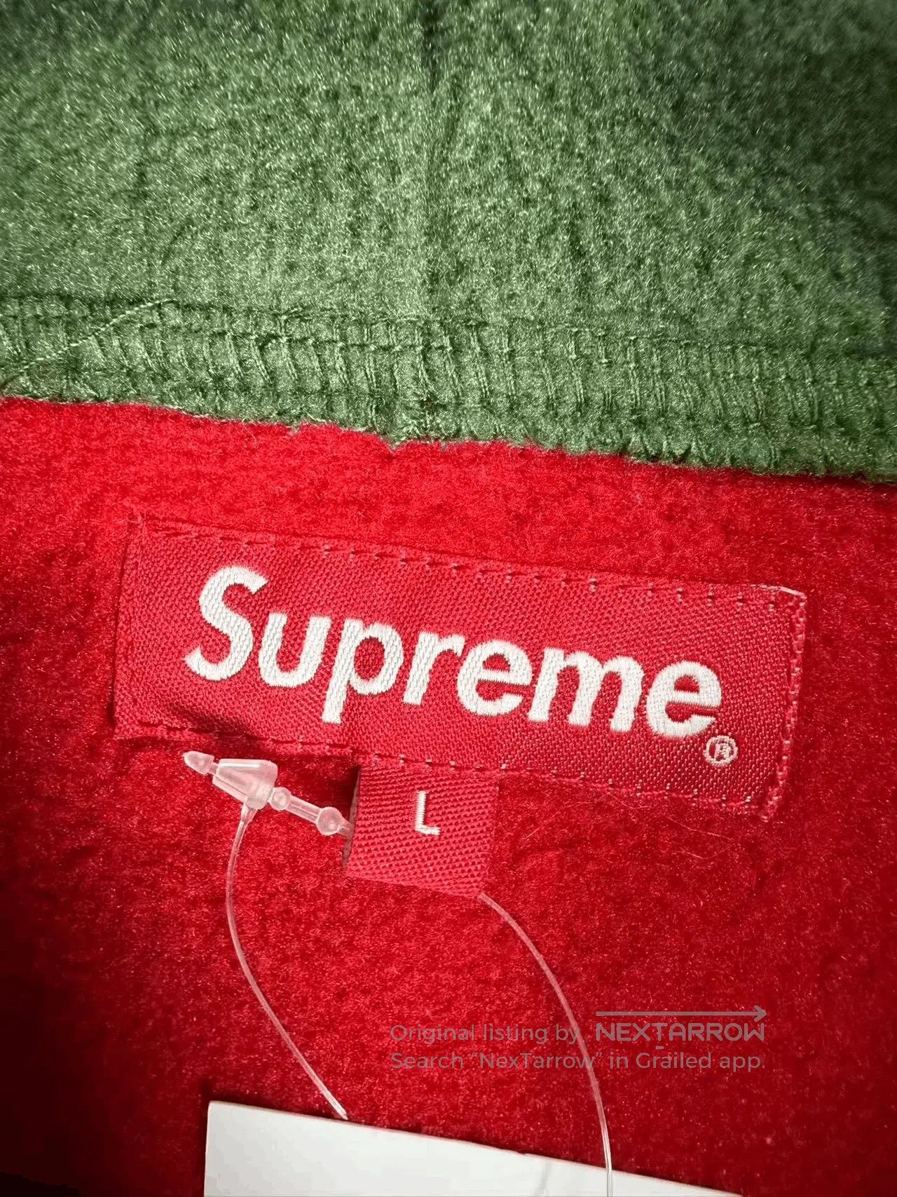 Supreme Supreme FW18 Polartec Hooded Raglan Coat. Size US L / EU 52-54 / 3 - 3 Thumbnail