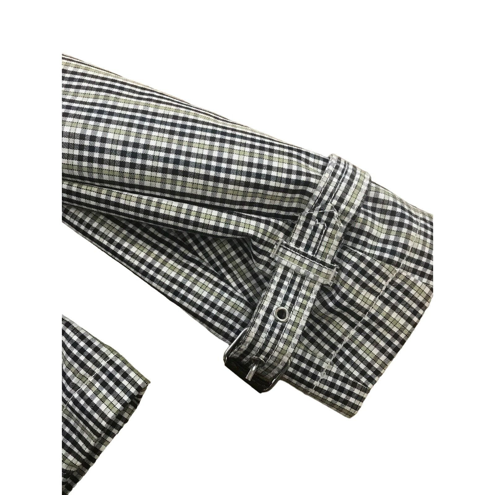 Merona Merona Blazer Jacket Coat SZ S Small Women's Plaid Green Bla Size S / US 4 / IT 40 - 5 Thumbnail