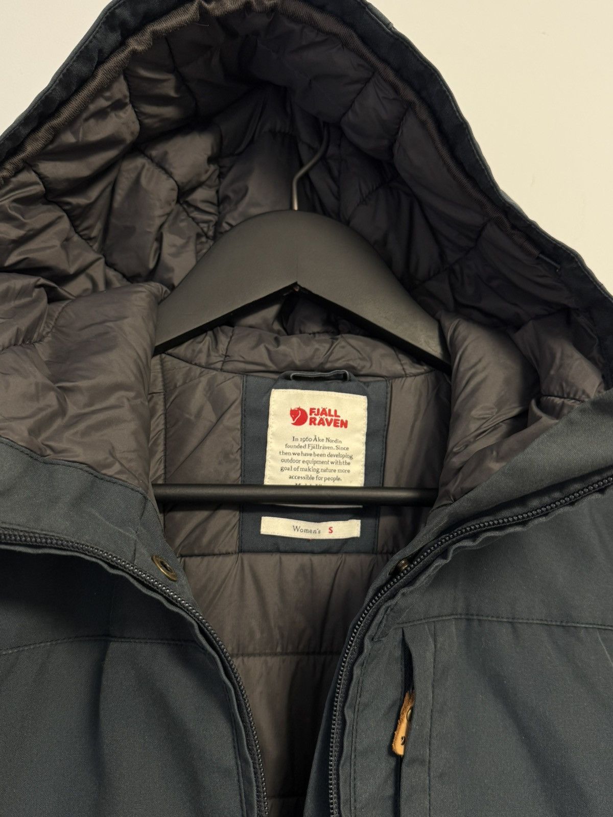 Fjallraven Fjallraven G1000 Kiruna Padded Jacket Full Zip Hooded Size S / US 4 / IT 40 - 14 Thumbnail