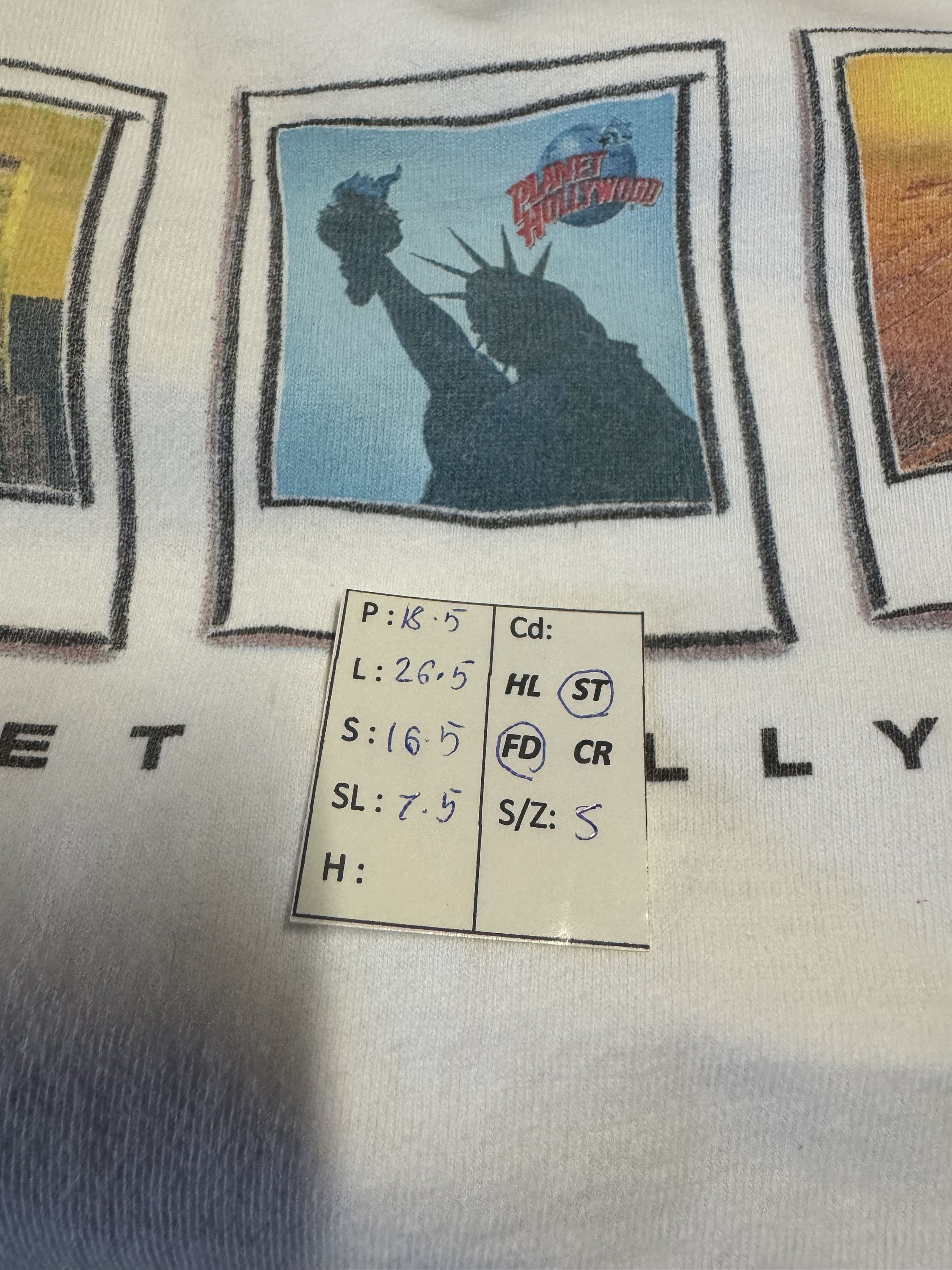 Planet Hollywood VINTAGE 2000 PLANET HOLYWOOD PLANET 2000 Y2K VERY RARE TEE Size US S / EU 44-46 / 1 - 15 Thumbnail