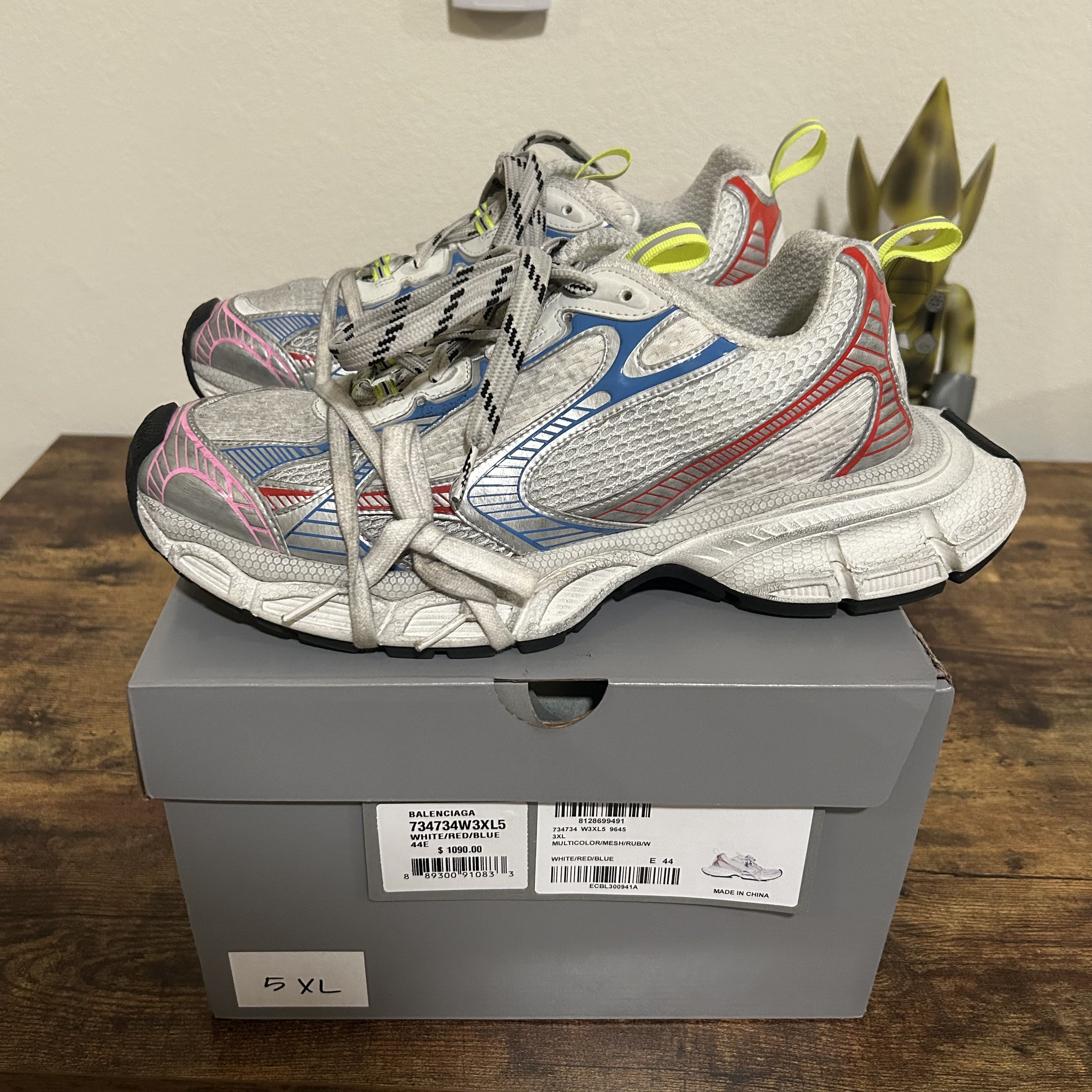Balenciaga Balenciaga multicolor 3xl oversized sneaker | Grailed
