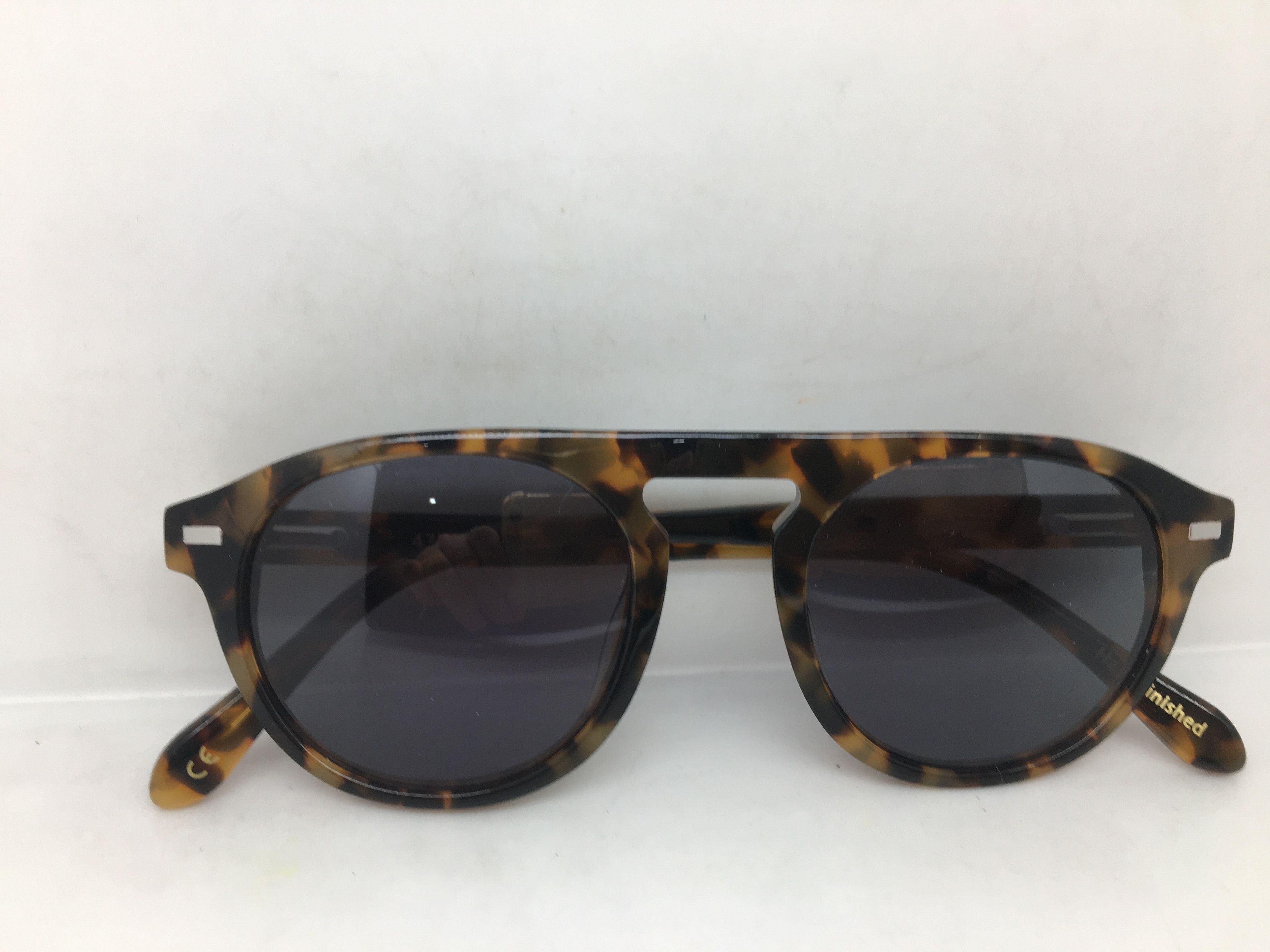 Other Handmade Tortoise Acetate Sunglasses Keyhole Preppy Size ONE SIZE - 6 Thumbnail