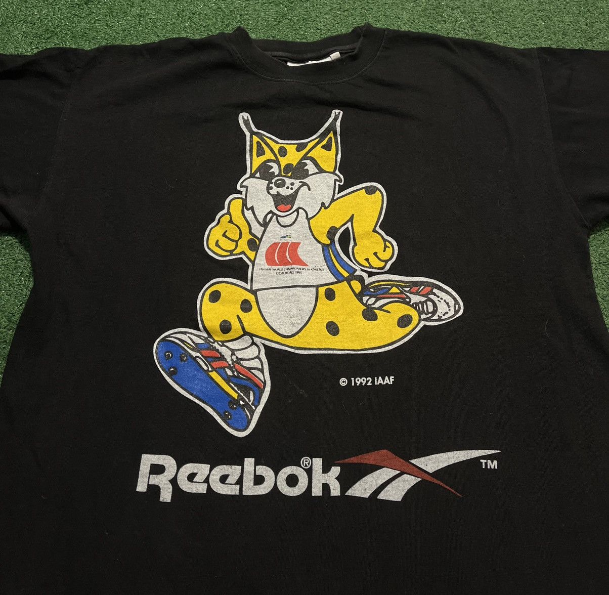 Reebok × USA Olympics × Vintage Reebok Tee Vintage 90s Goteborg Olympics Size US M / EU 48-50 / 2 - 2 Thumbnail
