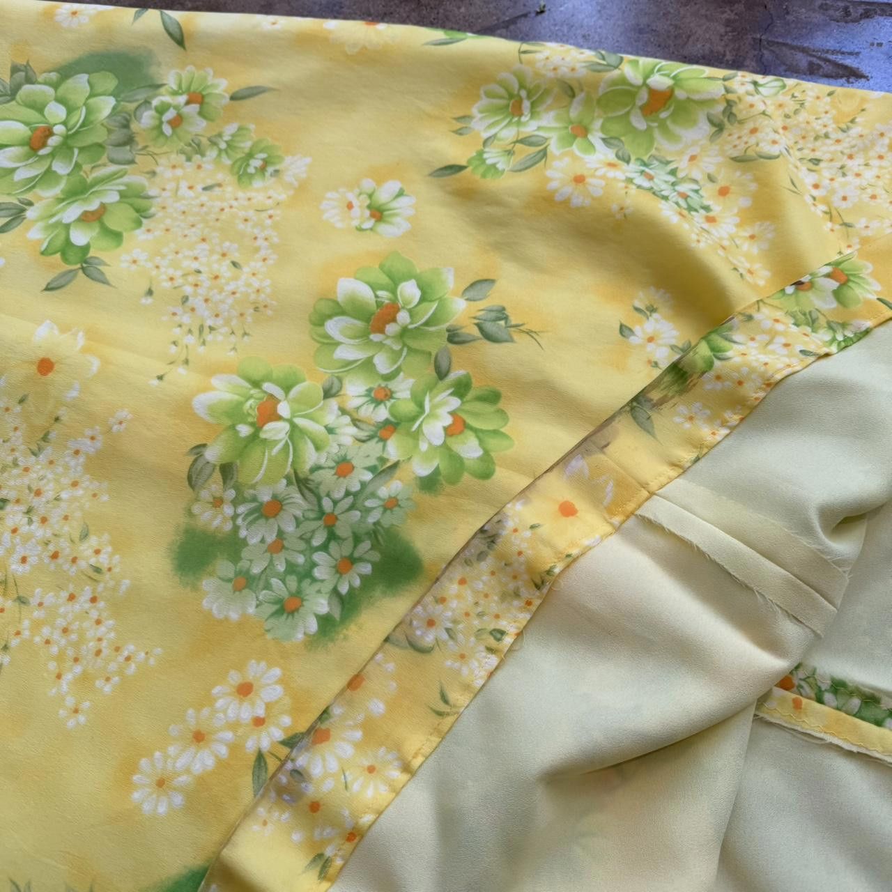 Designer Women's Yellow and Green Dress Size XS / US 0-2 / IT 36-38 - 5 Thumbnail