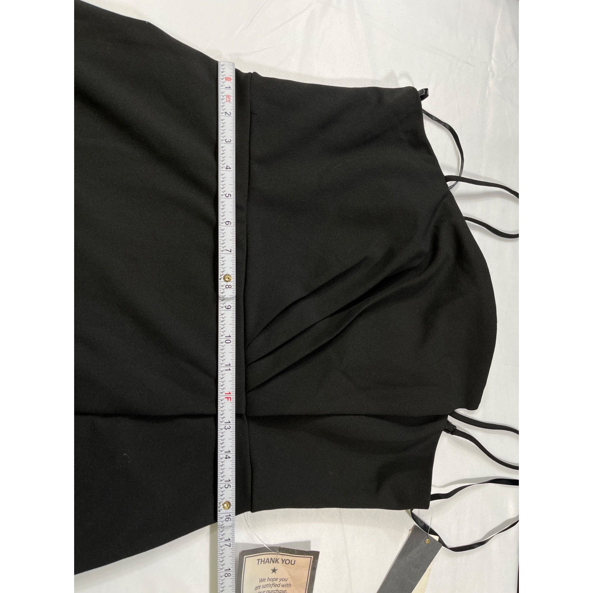 Other City Studio SKU 7611 Womens Black Midi Dress With Strappy Ba Size XL / US 12-14 / IT 48-50 - 3 Thumbnail