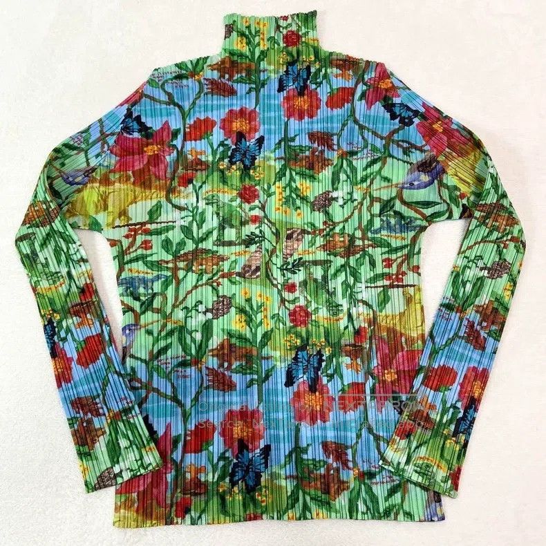 Issey Miyake Issey Miyake Dinosaur Park Top Size L / US 10 / IT 46 - 5 Thumbnail