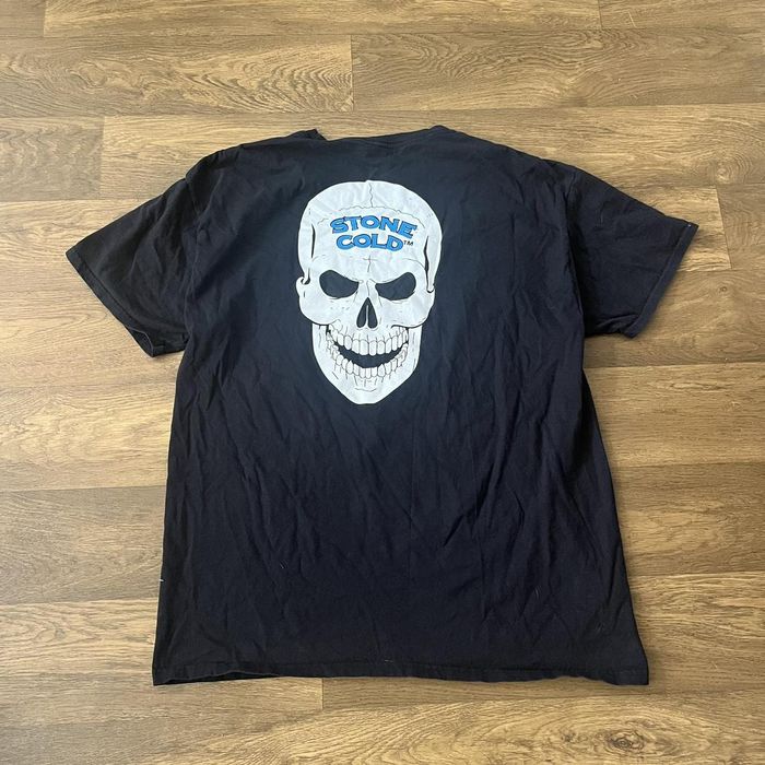 Wwe WWE Double Sided Stone Cold Steve Austin 3:16 Skull T Shirt | Grailed