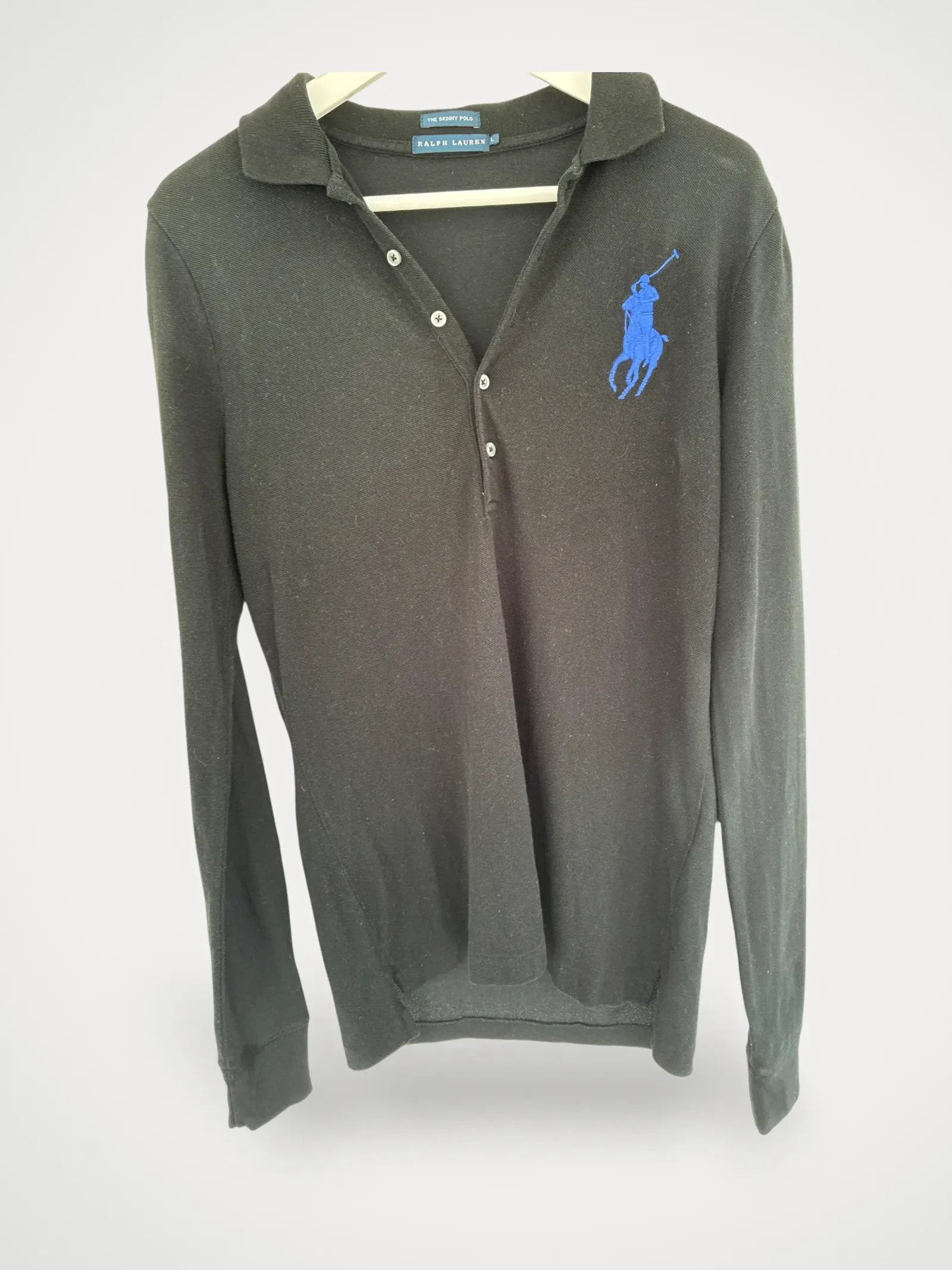 Ralph Lauren Ralph Lauren Ralph Lauren Skinny Polo lång ärm T-shirt Size L / US 10 / IT 46 - 1 Thumbnail