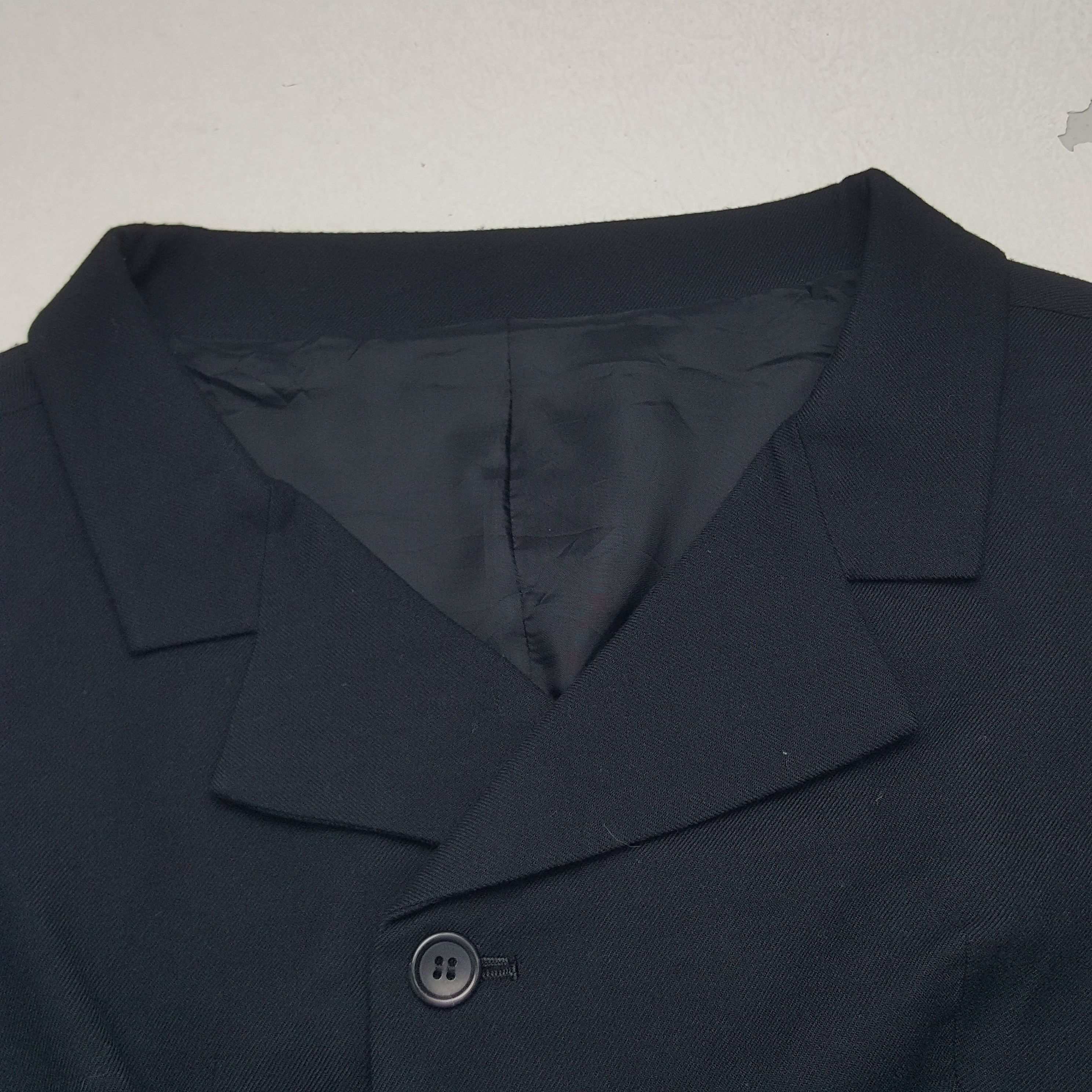 Japanese Brand × Vintage × Yohji Yamamoto Vintage Yohji Yamamoto Japanese Designer Blazer Jacket Size 34R - 4 Thumbnail