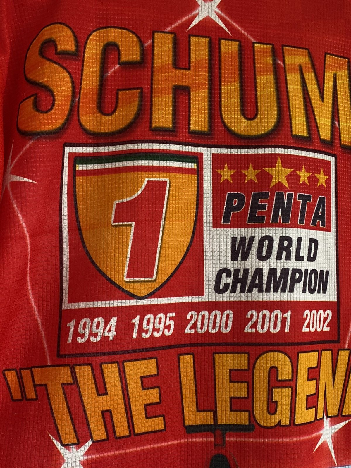 Ferrari 🔥 SCHUMI F1 THE LEGEND VINTAGE RACING SHIRT 90s Y2K BANGER Size US S / EU 44-46 / 1 - 6 Thumbnail