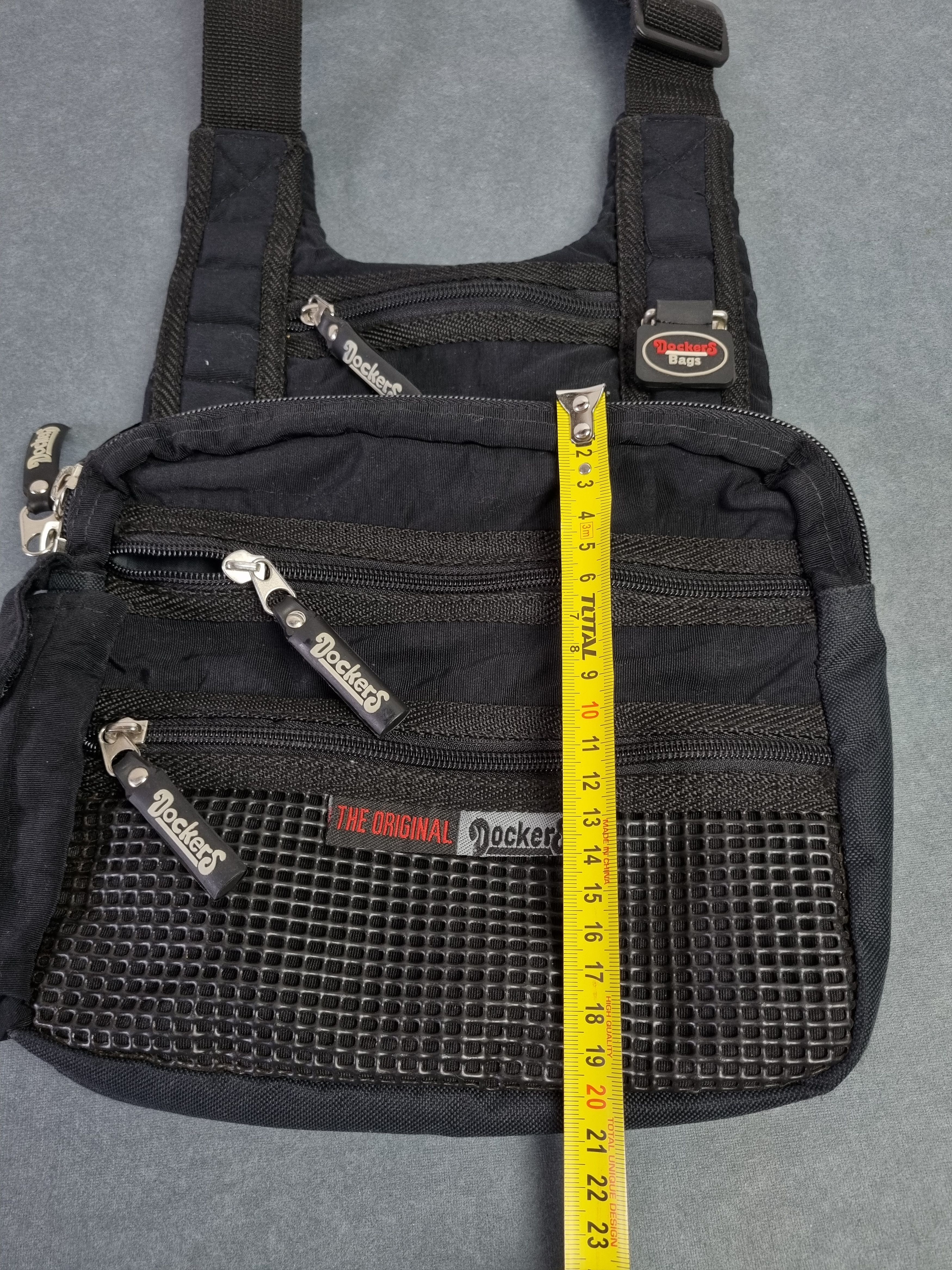 Dockers × Japanese Brand Rare Dockers Tactical Multi pockets Chest Shoulder Bag Size ONE SIZE - 15 Thumbnail