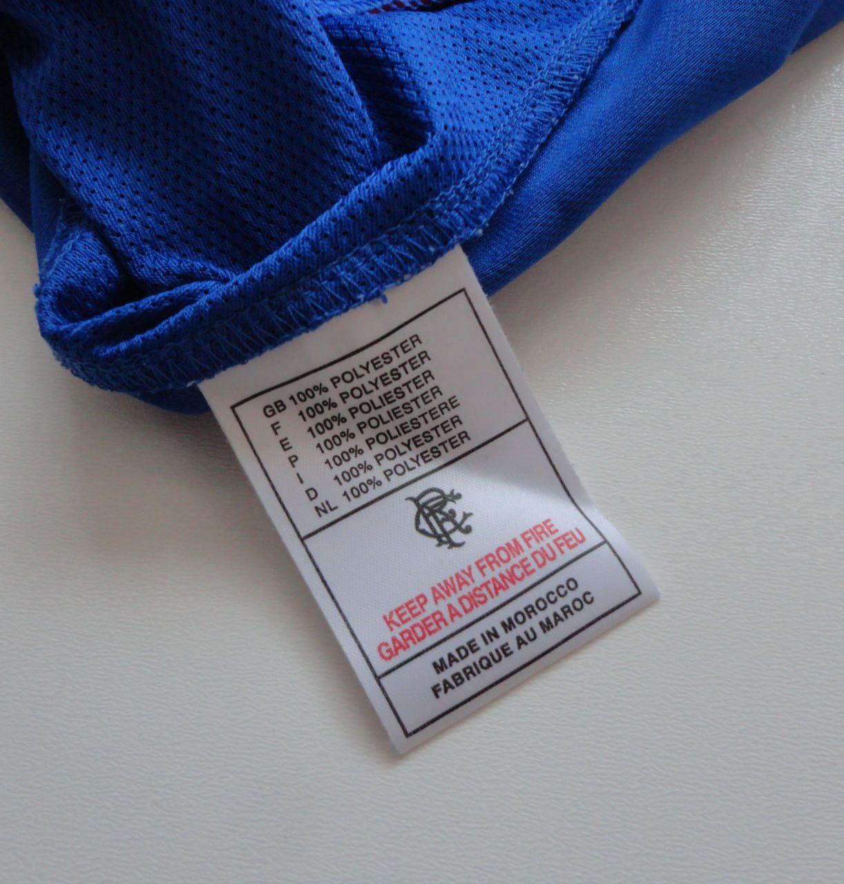 Diadora Glasgow Rangers 2002-2003 Home Soccer Shirt Jersey Diadora Size US M / EU 48-50 / 2 - 4 Thumbnail
