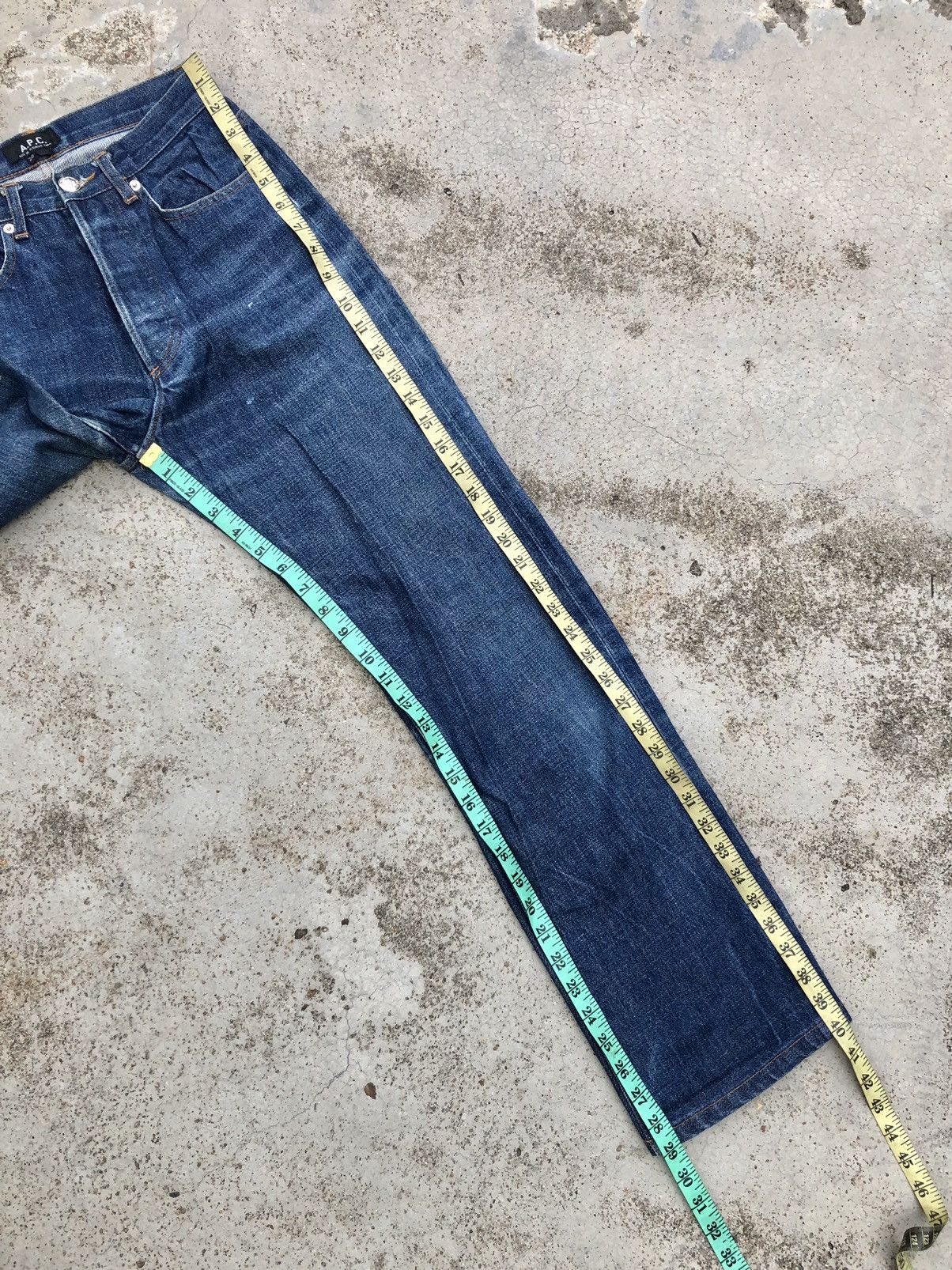 A.P.C. × Vintage SELVEDGE APC VINTAGE DENIM Size US 26 / EU 42 - 10 Thumbnail