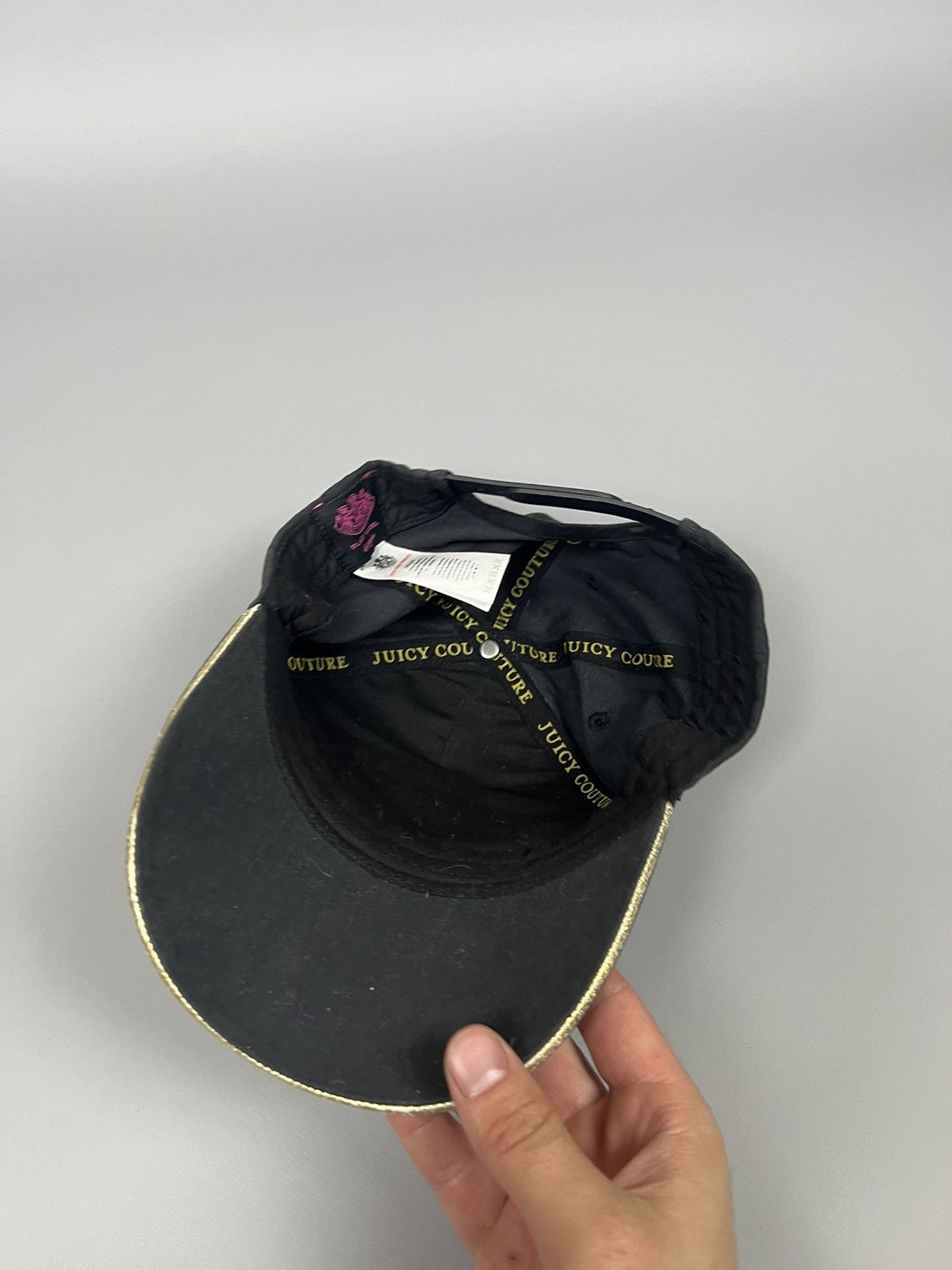 Juicy Couture Juicy Couture Baseball cotton Cap Size ONE SIZE - 5 Thumbnail