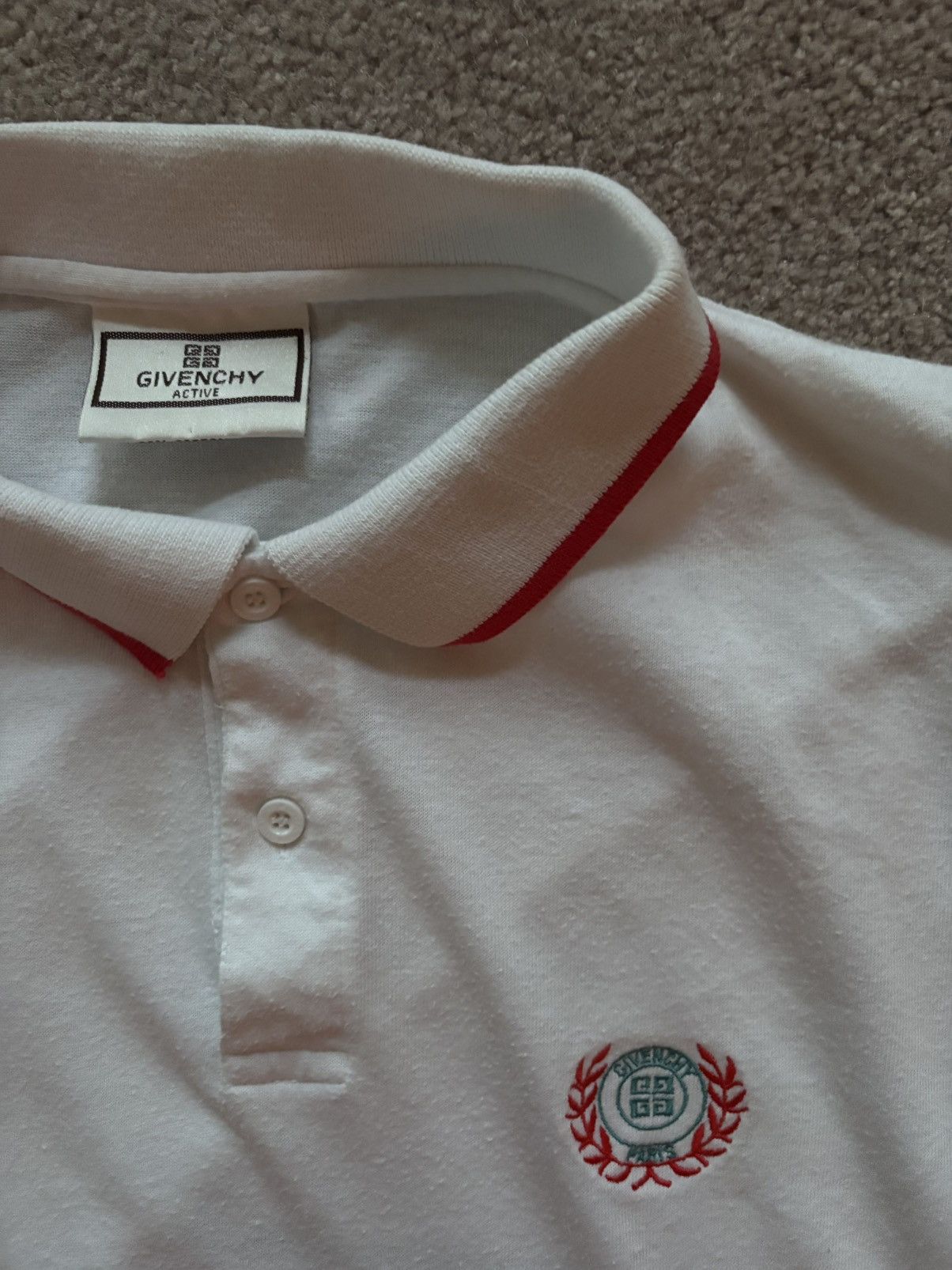 Givenchy Mens 1980s Givenchy polo Size US XL / EU 56 / 4 - 2 Thumbnail