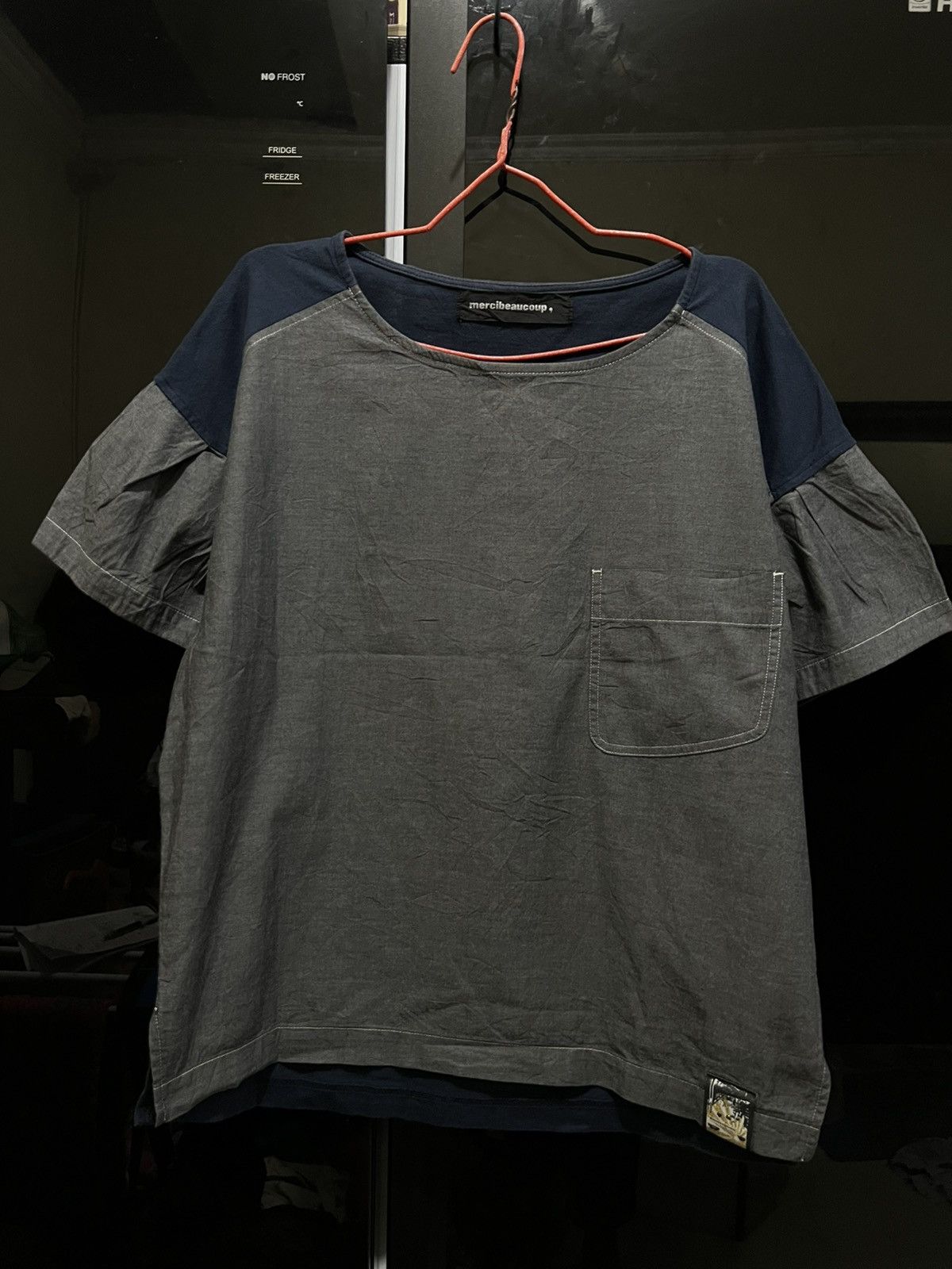 mercibeaucoup Mercibeaucoup Issey Miyake Pocket Tee Size L / US 10 / IT 46 - 1 Thumbnail