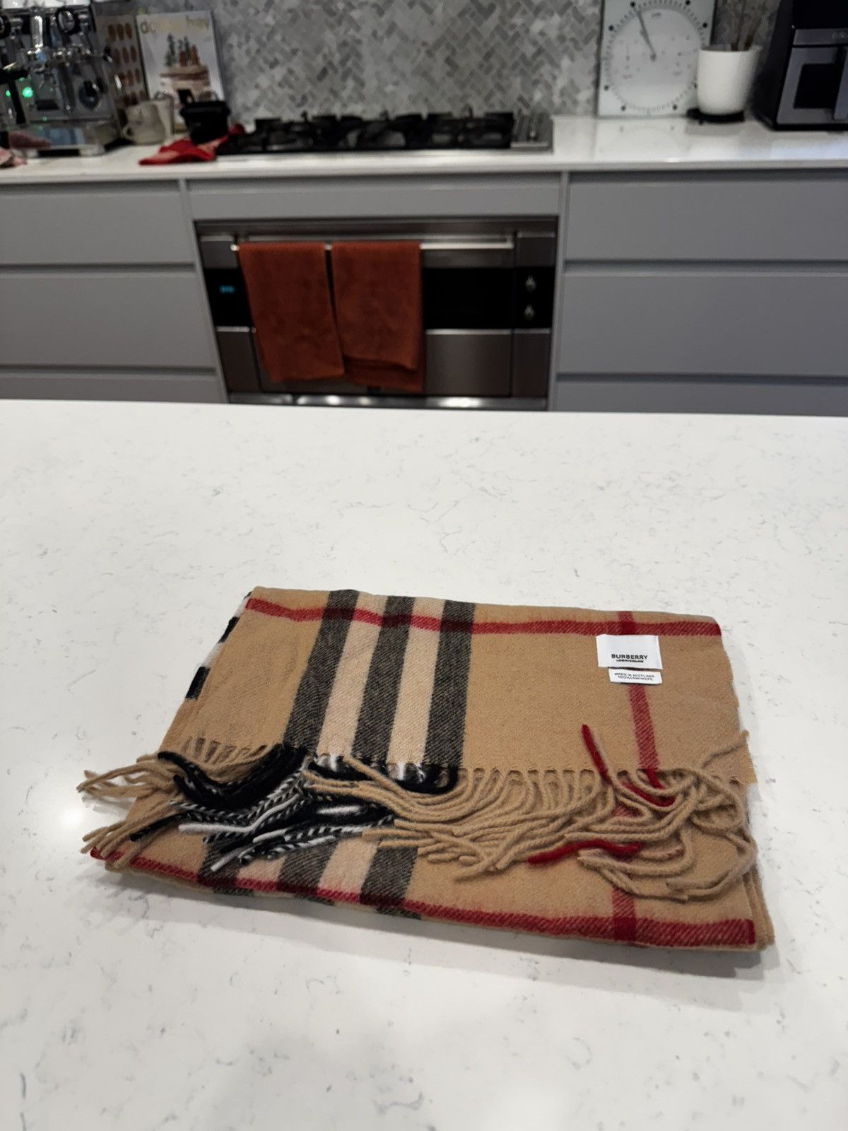 Burberry Burberry cashmere nova check scarf Size ONE SIZE - 1 Thumbnail